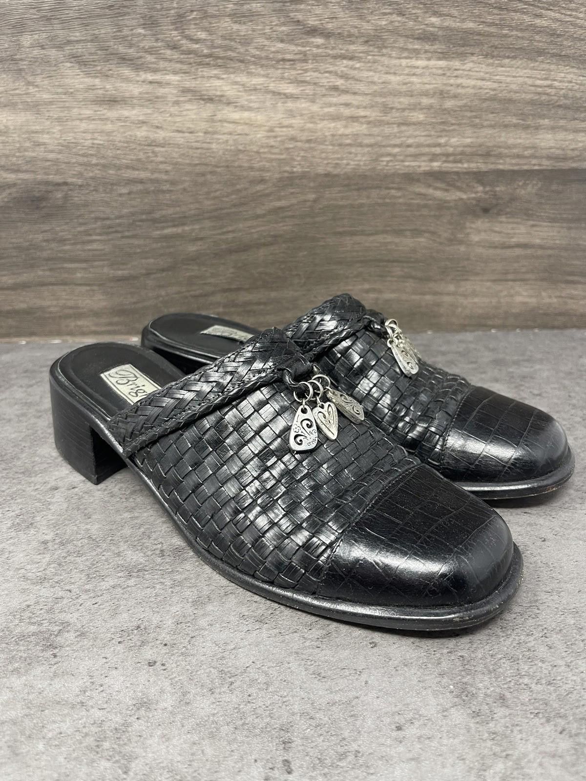 Brighton Brighton Shoes Womens Size 8 Franki Croc Mule Leather Size US 8 / IT 38 - 4 Thumbnail
