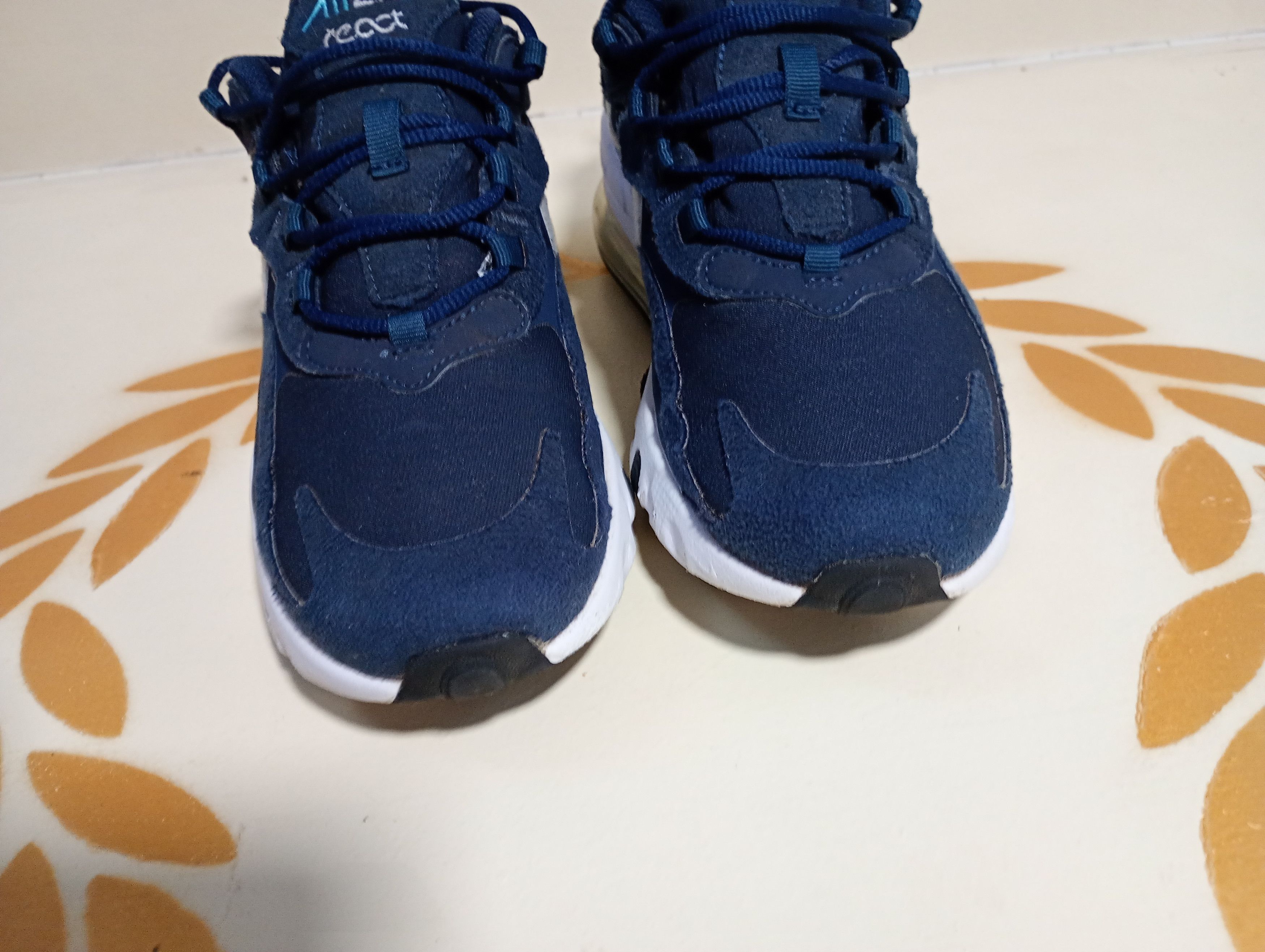 Nike Nike Air Max 270 React Sneakers CV9609-400 Size US 5.5 / IT 35.5 - 5 Thumbnail