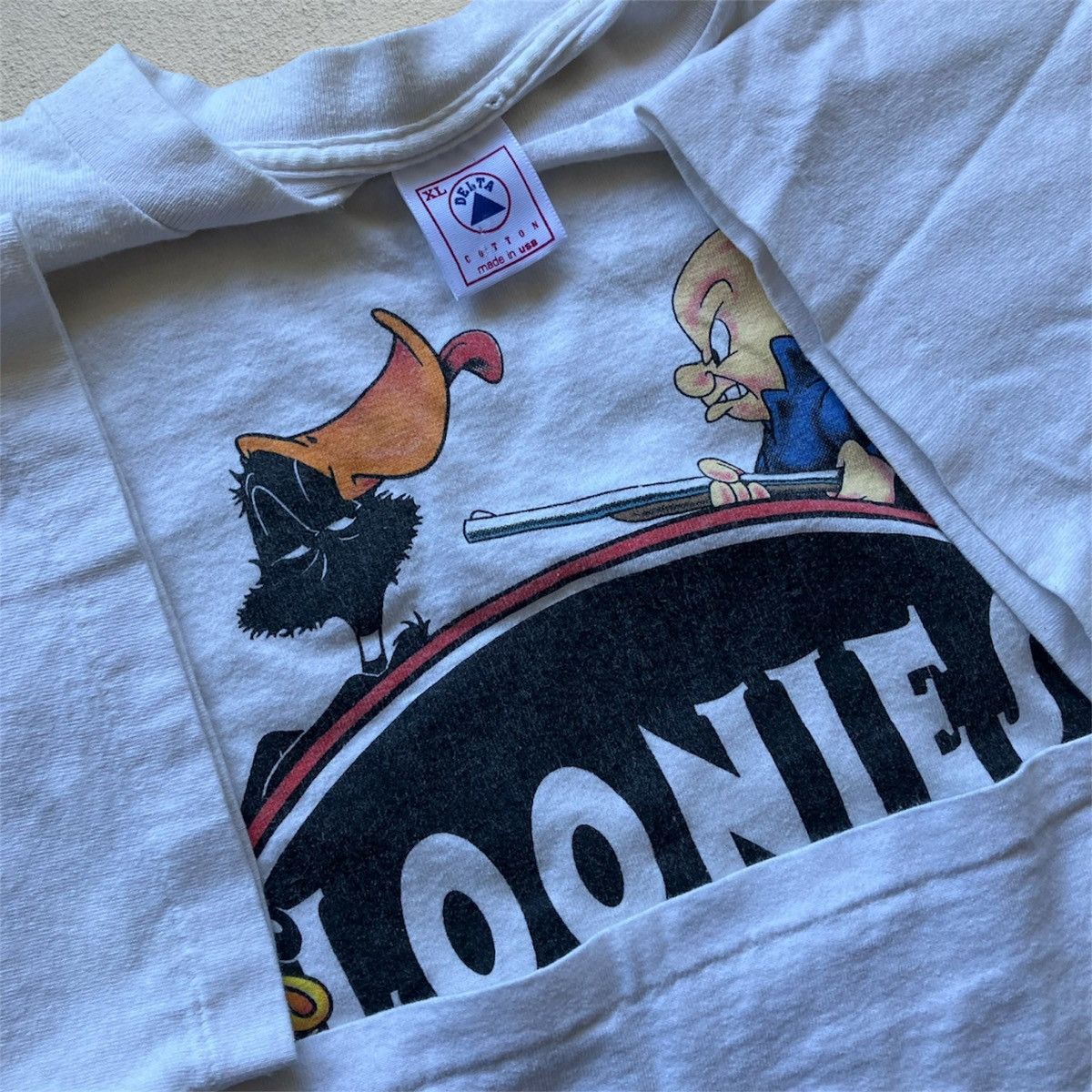 Delta Vintage 1992 Looney Toons Blunt Cigar Parody Tee Shirt 90s Size US XL / EU 56 / 4 - 9 Thumbnail