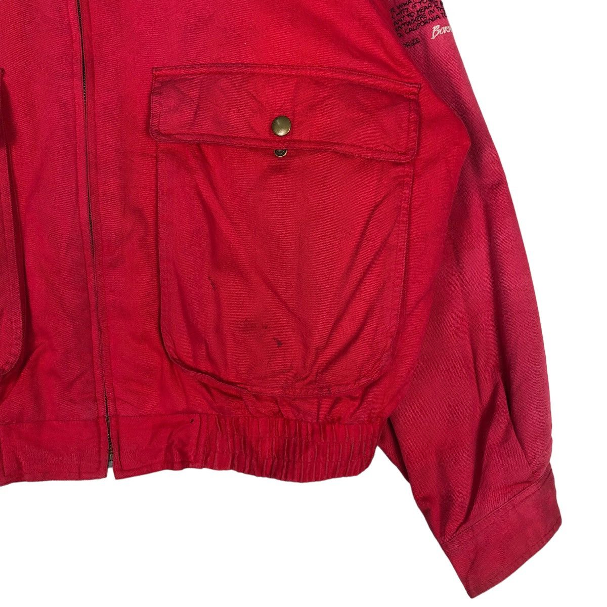 Japanese Brand Vintage Fly Bomber Jacket J.T.Destiny Noble Spirit Military Size US L / EU 52-54 / 3 - 5 Thumbnail