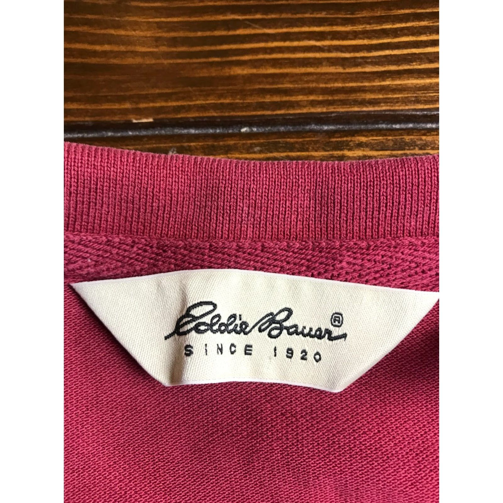 Eddie Bauer Eddie Bauer Shirt Men’s Large Burgundy Polo Short Sleeve Size US L / EU 52-54 / 3 - 7 Thumbnail