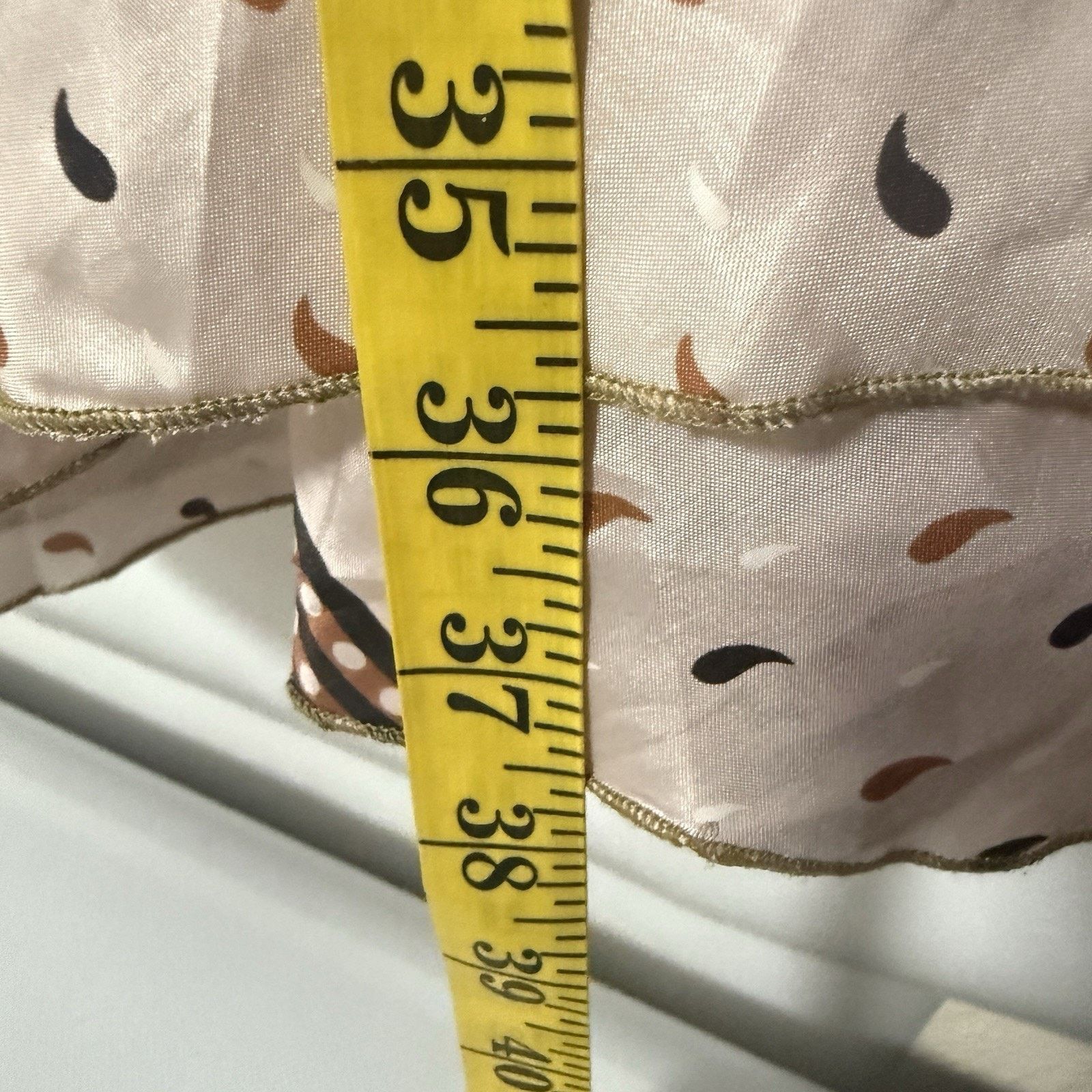 Other Earthbound Wrap India Silk Blend Floral Pink Boho Skirt Size 36" / US 14 / IT 50 - 6 Thumbnail