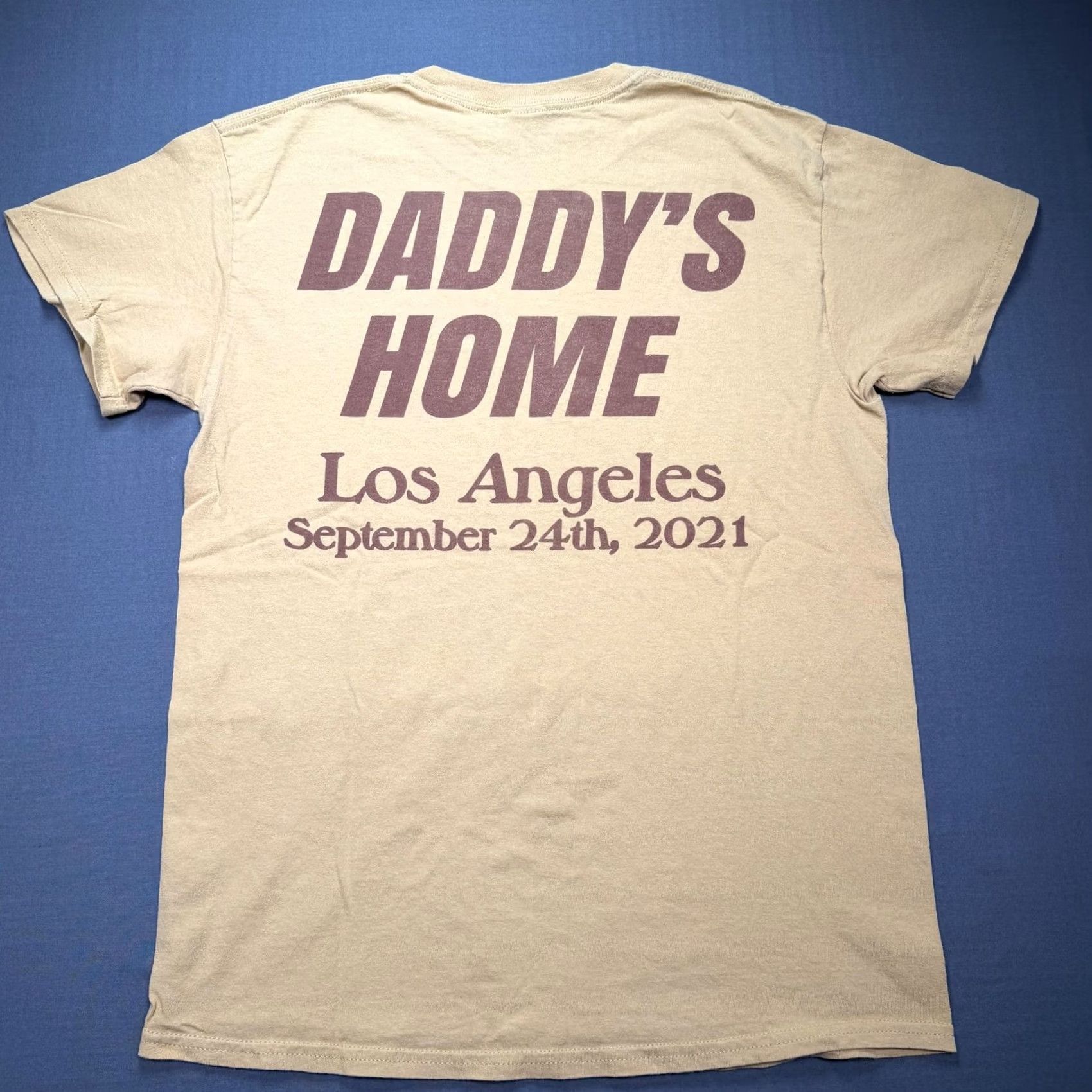 Vintage St Vincent Shirt Mens M orange Daddy's Home Los Angeles 2021 Concert T-Shirt Size US M / EU 48-50 / 2 - 4 Thumbnail