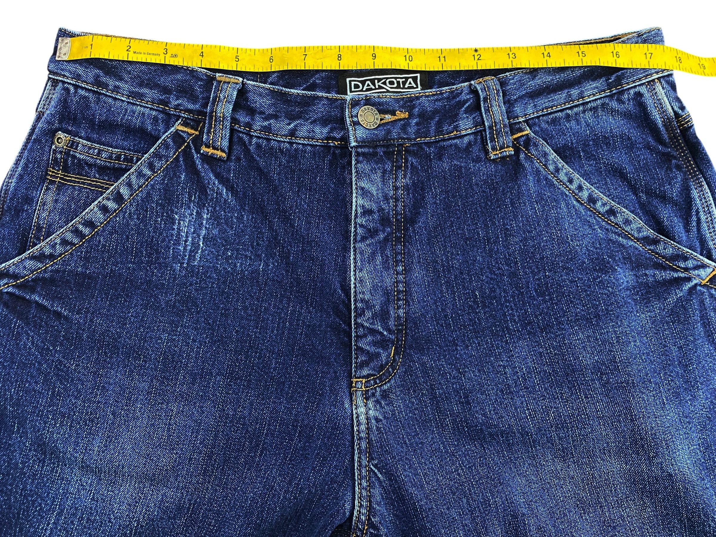 Japanese Brand Dakota Carpenter Jeans Japanese Hip Hop Skateboards Jeans Size US 34 / EU 50 - 10 Thumbnail