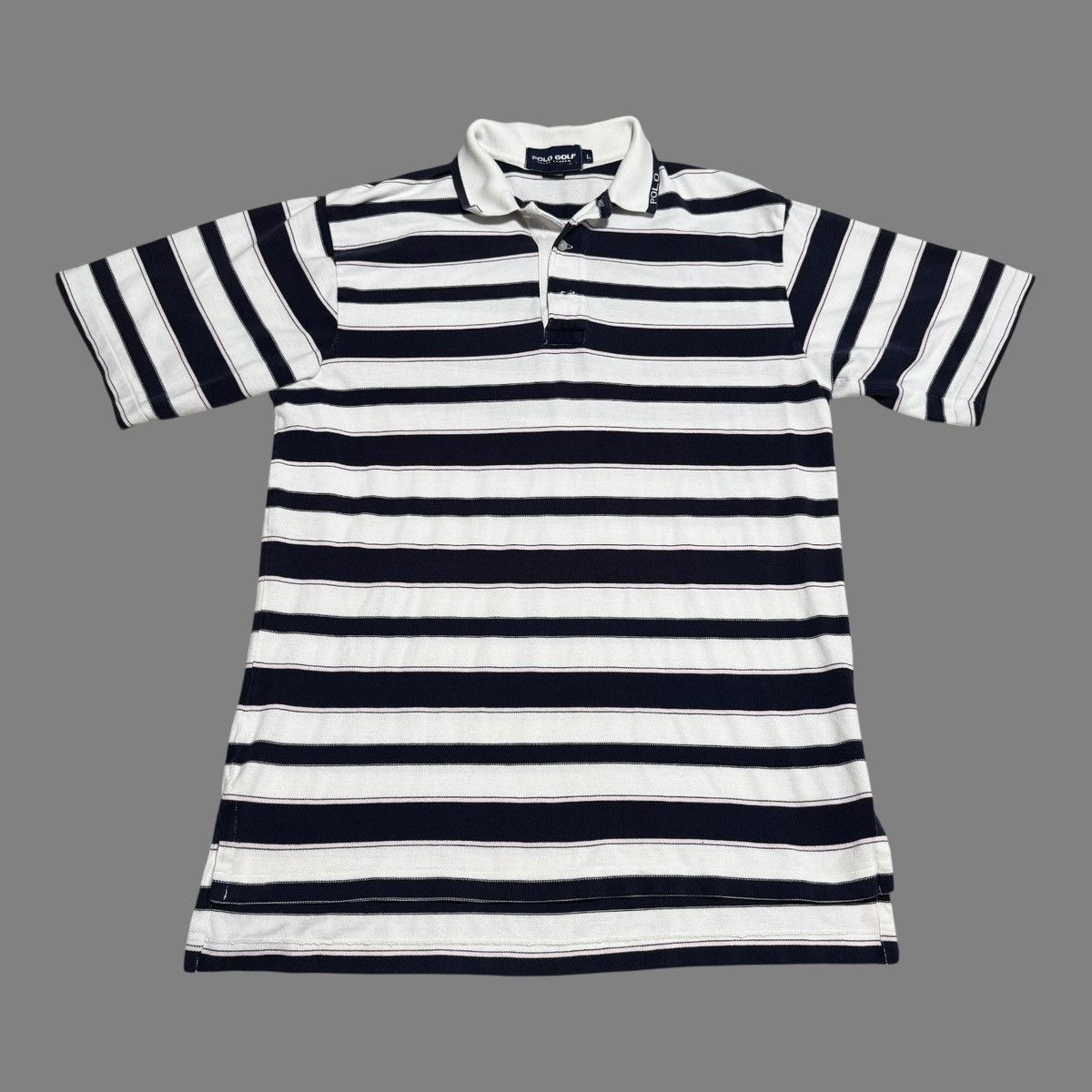 Polo Ralph Lauren × Vintage Vintage Polo Ralph Lauren Golf Logo Polo Shirt Adult Large Size US L / EU 52-54 / 3 - 1 Thumbnail