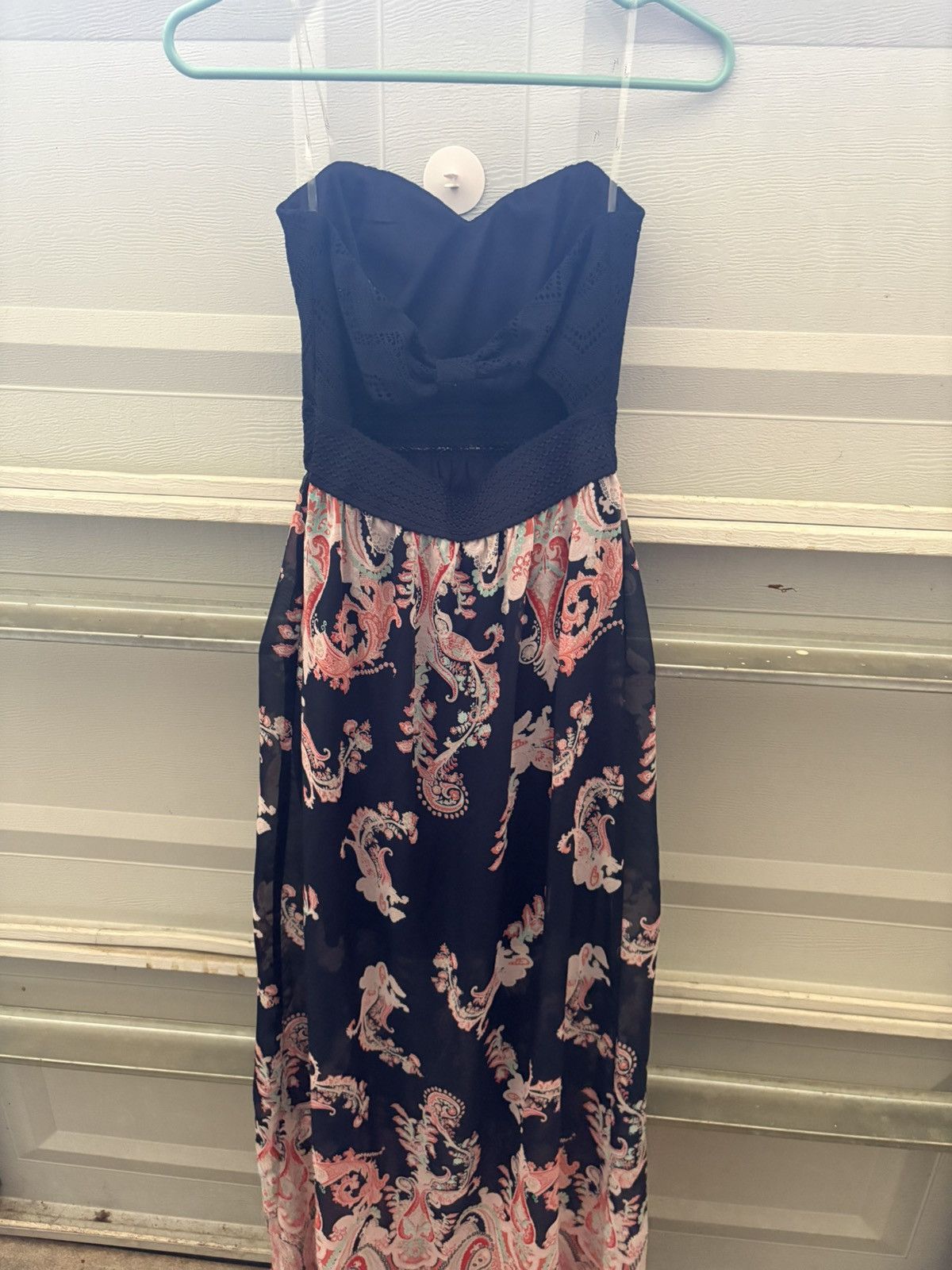 Other Floral Strapless Dress Size S / US 4 / IT 40 - 2 Thumbnail