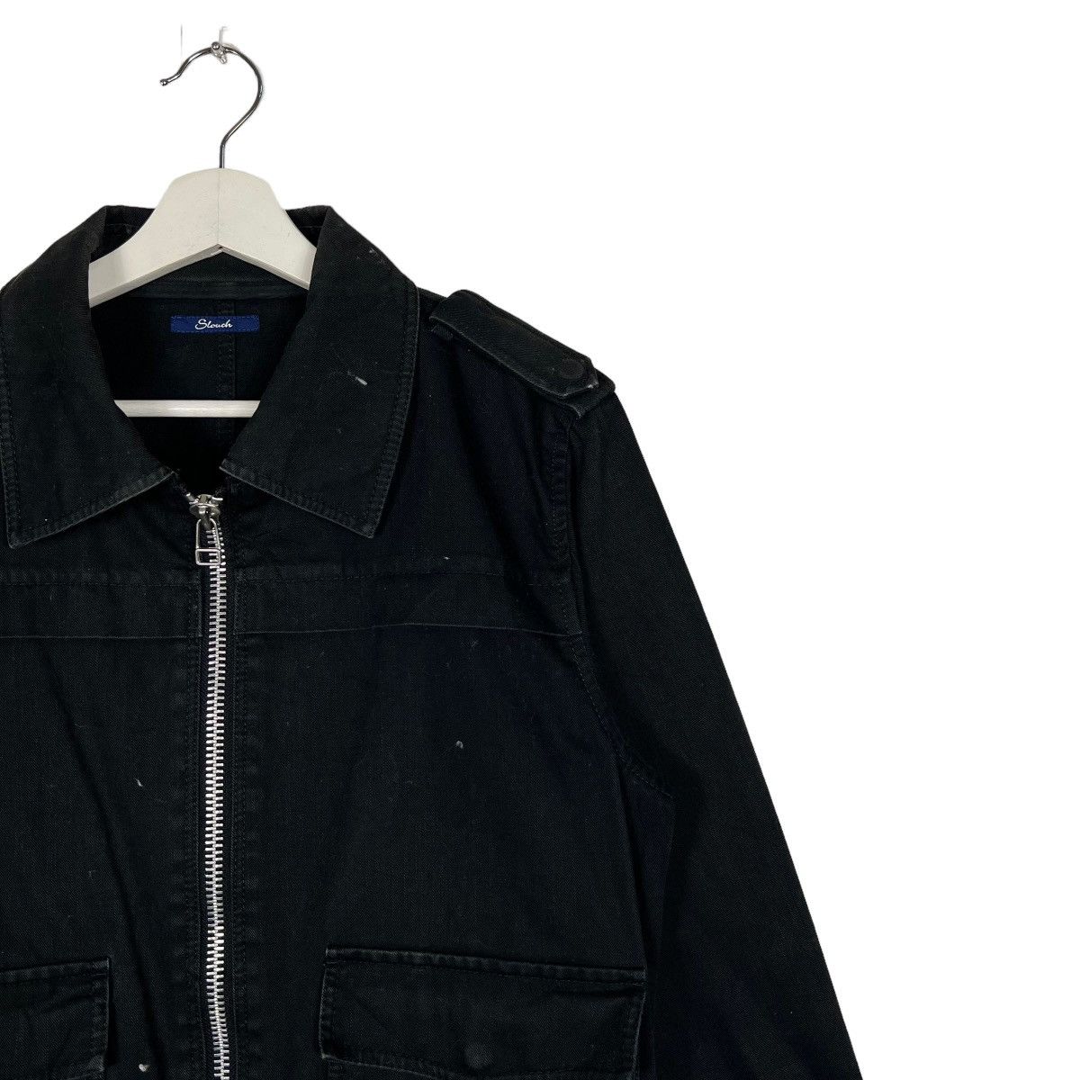Japanese Brand 🔥 SLOUCH JAPANESE MINIMALIS ZIPPER JACKET MADE IN JAPAN Size US L / EU 52-54 / 3 - 6 Thumbnail