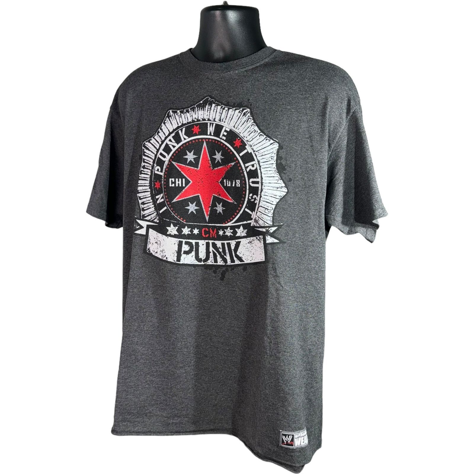 WWE WWE In Punk We Trust CM Punk Tee Size US XL / EU 56 / 4 - 3 Thumbnail