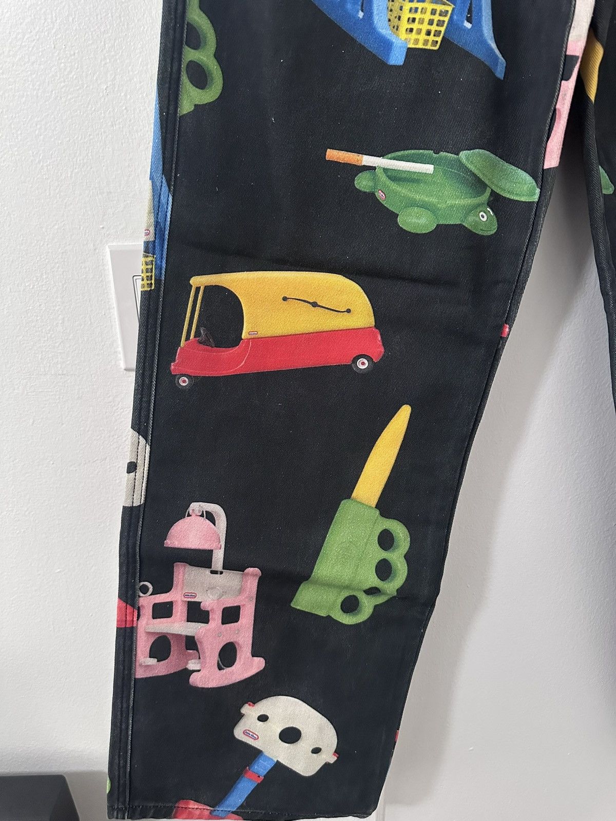 Plagueround ANDY SAHLSTORM PLAGUEROUND DENIM PANTS Size US 32 / EU 48 - 4 Thumbnail