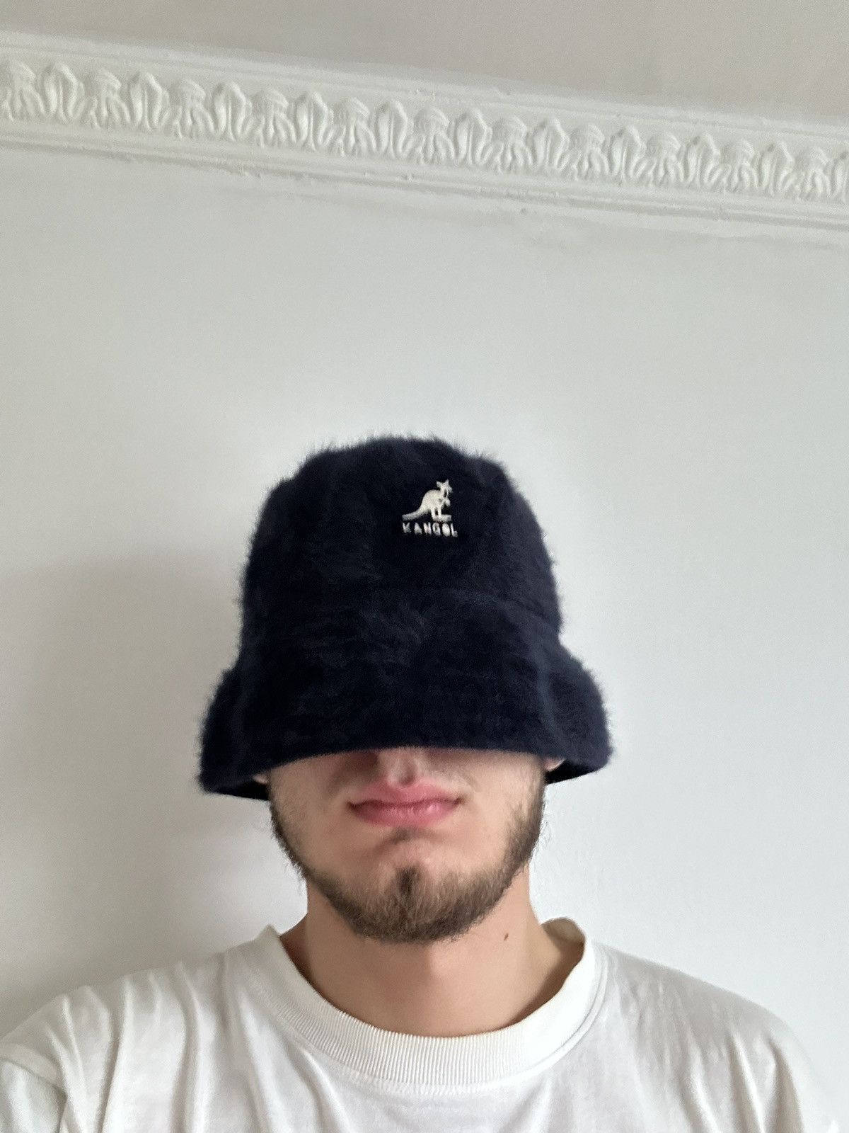 Avant Garde Kangol Vintage Men s Kangol Navy Lahinch Furgora Bucket Hat Grailed