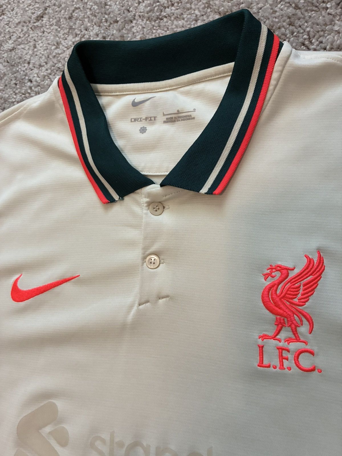 Nike 2022/2023 Liverpool Away Kit Size US L / EU 52-54 / 3 - 3 Thumbnail
