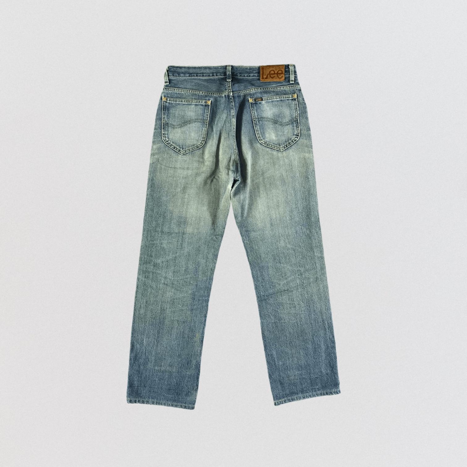 Lee × Vintage Vintage Blue Wash Lee Jeans-JM3281 Size US 33 - 2 Thumbnail