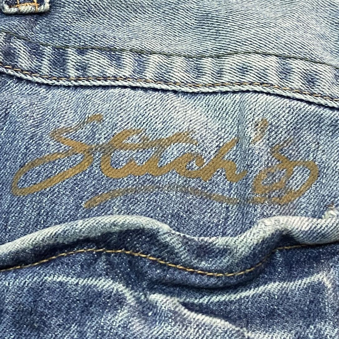 Japanese Brand × Vintage Very Rare Vintage Japanese Brand Stech’s Sukajan Jeans 1990s Size US 30 / EU 46 - 10 Thumbnail