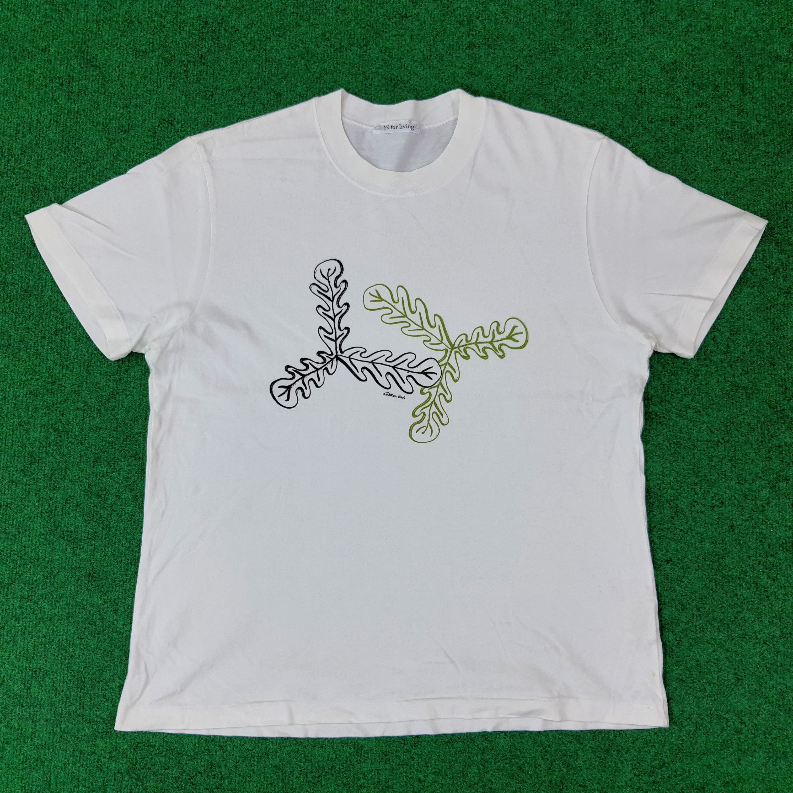 Yohji Yamamoto Vintage Y's for Living x Cakkun Vich Art Tshirt C223N27 Size US M / EU 48-50 / 2 - 1 Thumbnail