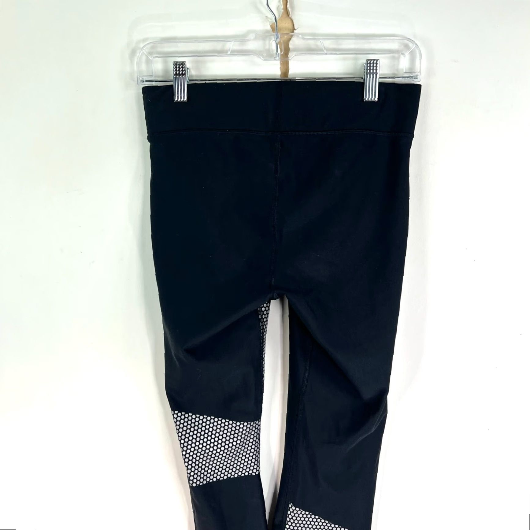 Under Armour UNDER ARMOUR Women's HeatGear Armour Graphic Ankle Crop Leggings M Black Size 32" / US 10 / IT 46 - 5 Thumbnail