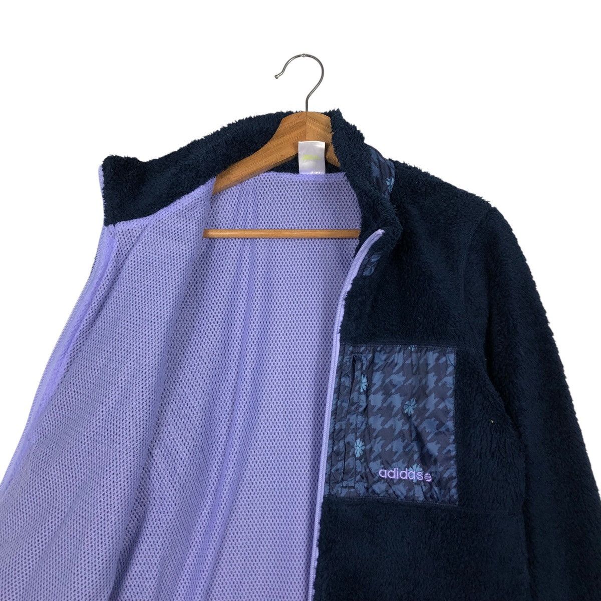 Adidas 📌Vintage Adidas Neo Fleece Zipper Jacket Size US M / EU 48-50 / 2 - 13 Thumbnail