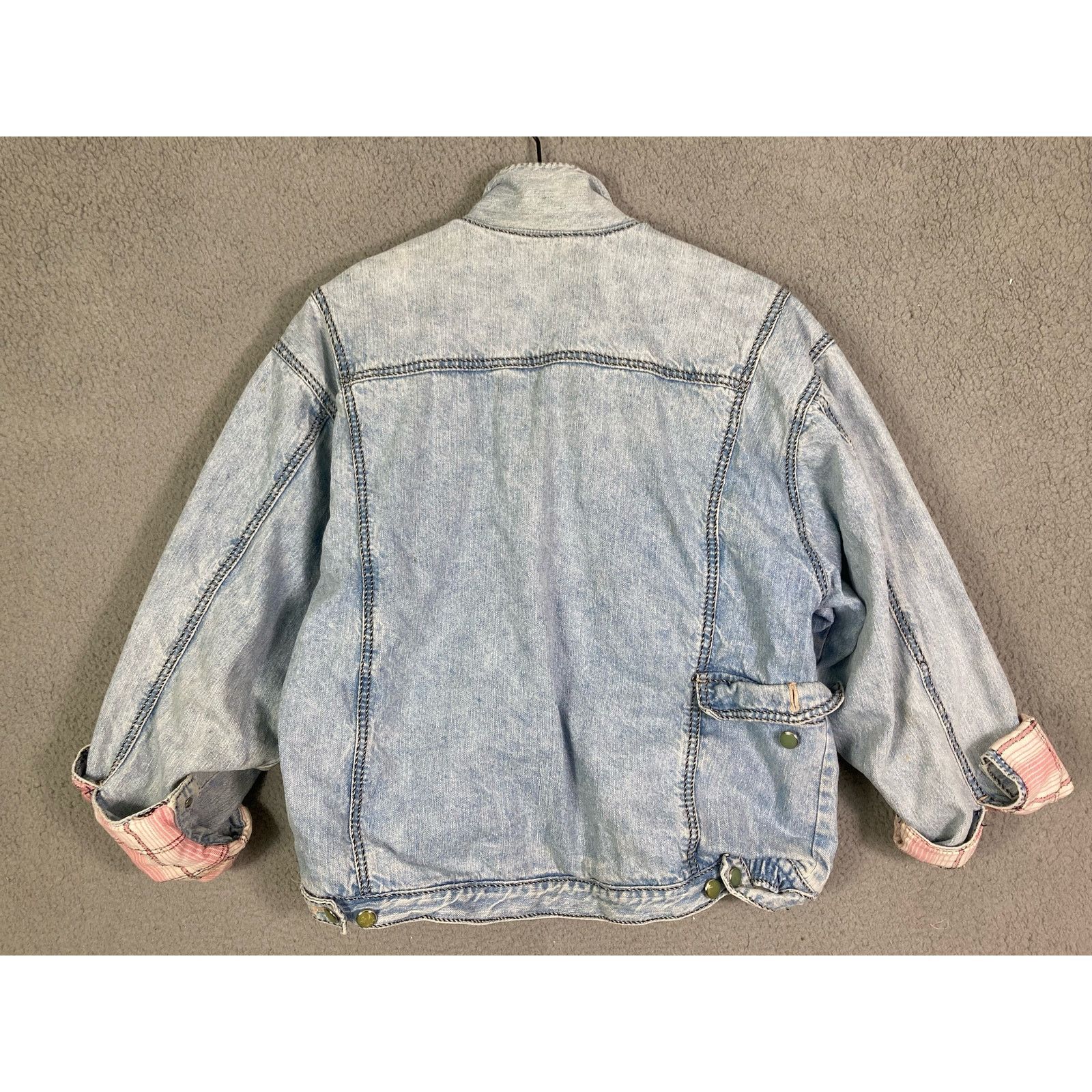 Other Vintage 80s Ary Cooper Wow Denim Jacket Women's Medium Size M / US 6-8 / IT 42-44 - 3 Thumbnail