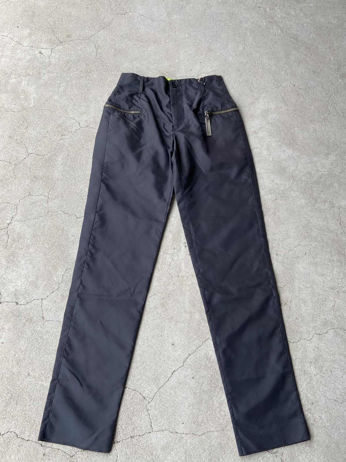Dirk Bikkembergs 00's DIRK BIKKEMBERGS ZIP NYLON PANTS | Grailed