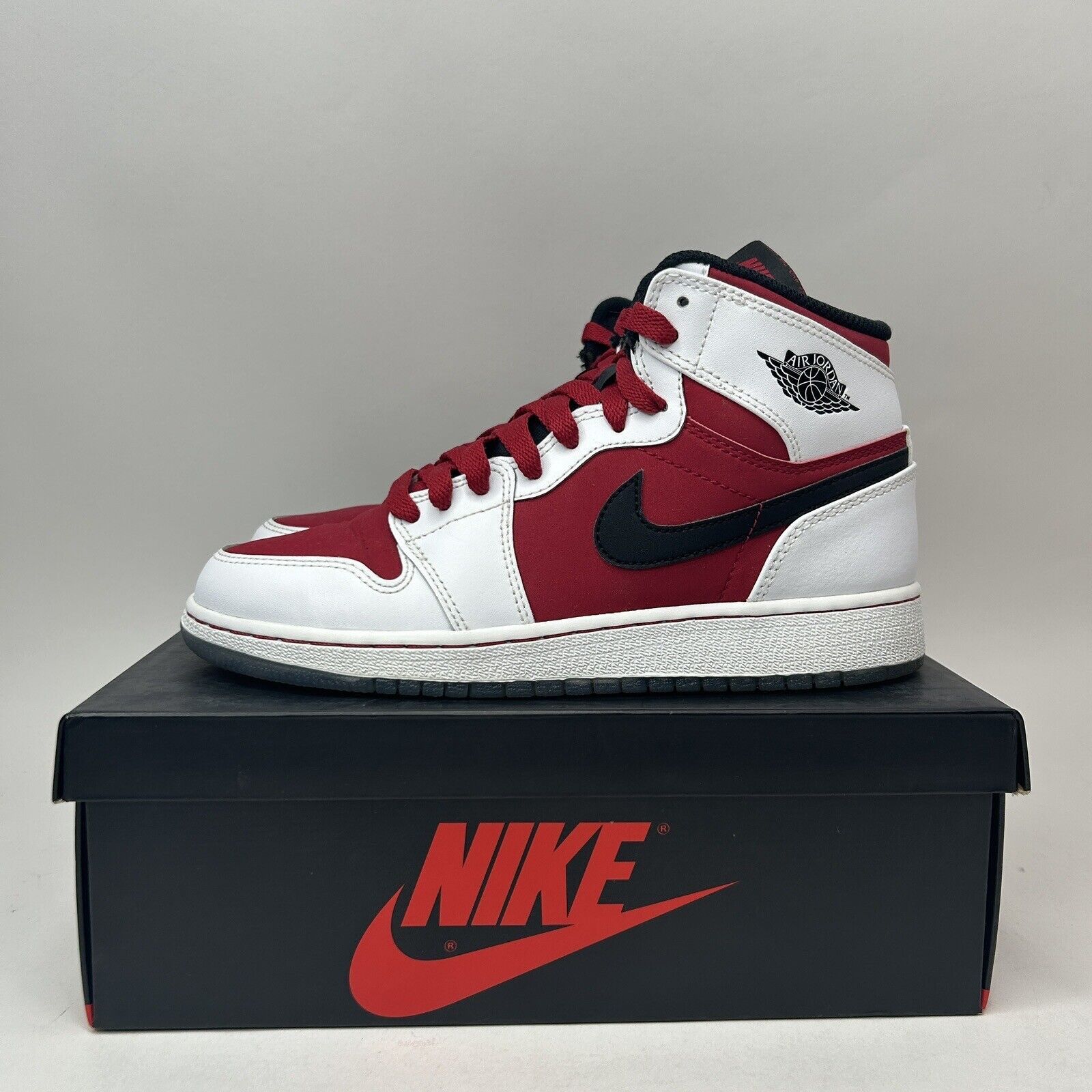 Nike Nike Shoes Air Jordan Retro 1 High OG BG “Carmine/Red White” Size US 6.5 / IT 36.5 - 6 Thumbnail
