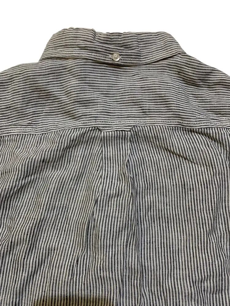 GOSTAR DE FUGA GOSTAR DE FUGA LINEN HICKORY STRIPED shirt Size US S / EU 44-46 / 1 - 9 Thumbnail