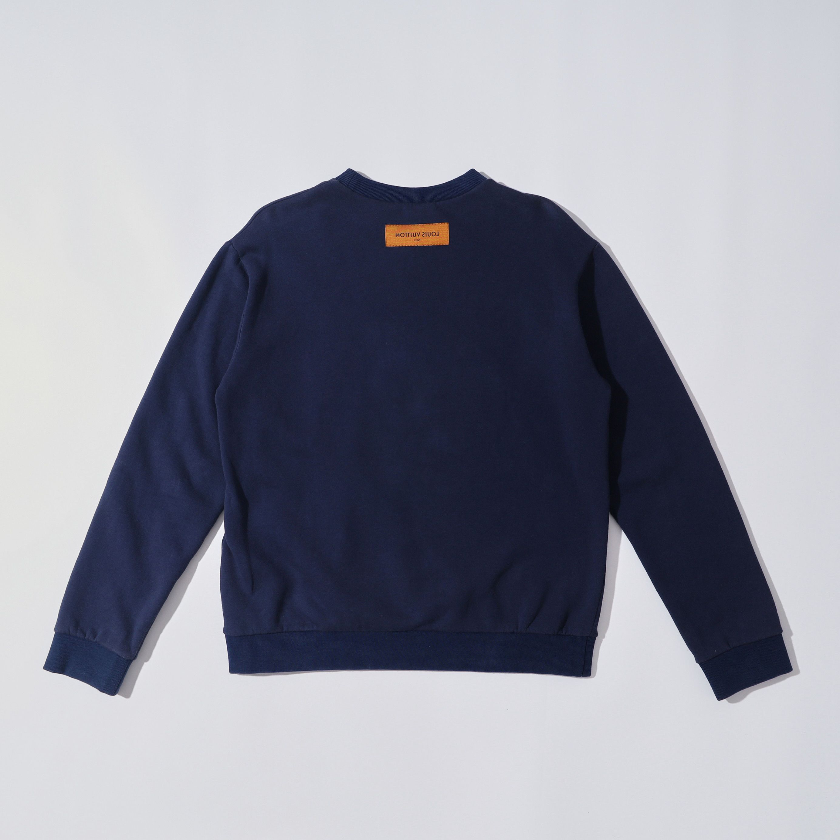Louis Vuitton LOUIS VUITTON Stitch Print Embroidered Sweatshirt Size US M / EU 48-50 / 2 - 2 Thumbnail