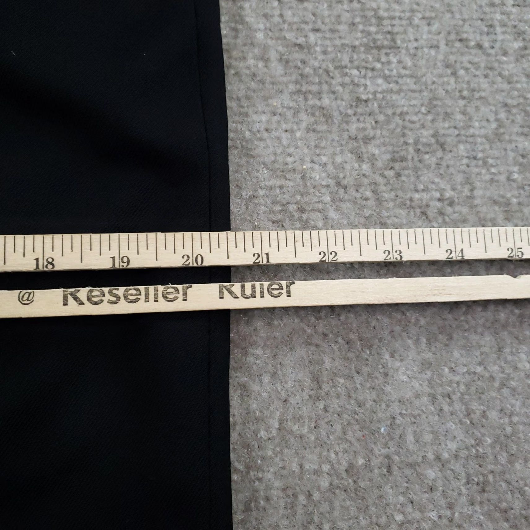 Margaret Howell Margaret Howell Skirt 46 Black Wool Pencil Lined Made In Italy Career Womens Size 32" / US 10 / IT 46 - 4 Thumbnail