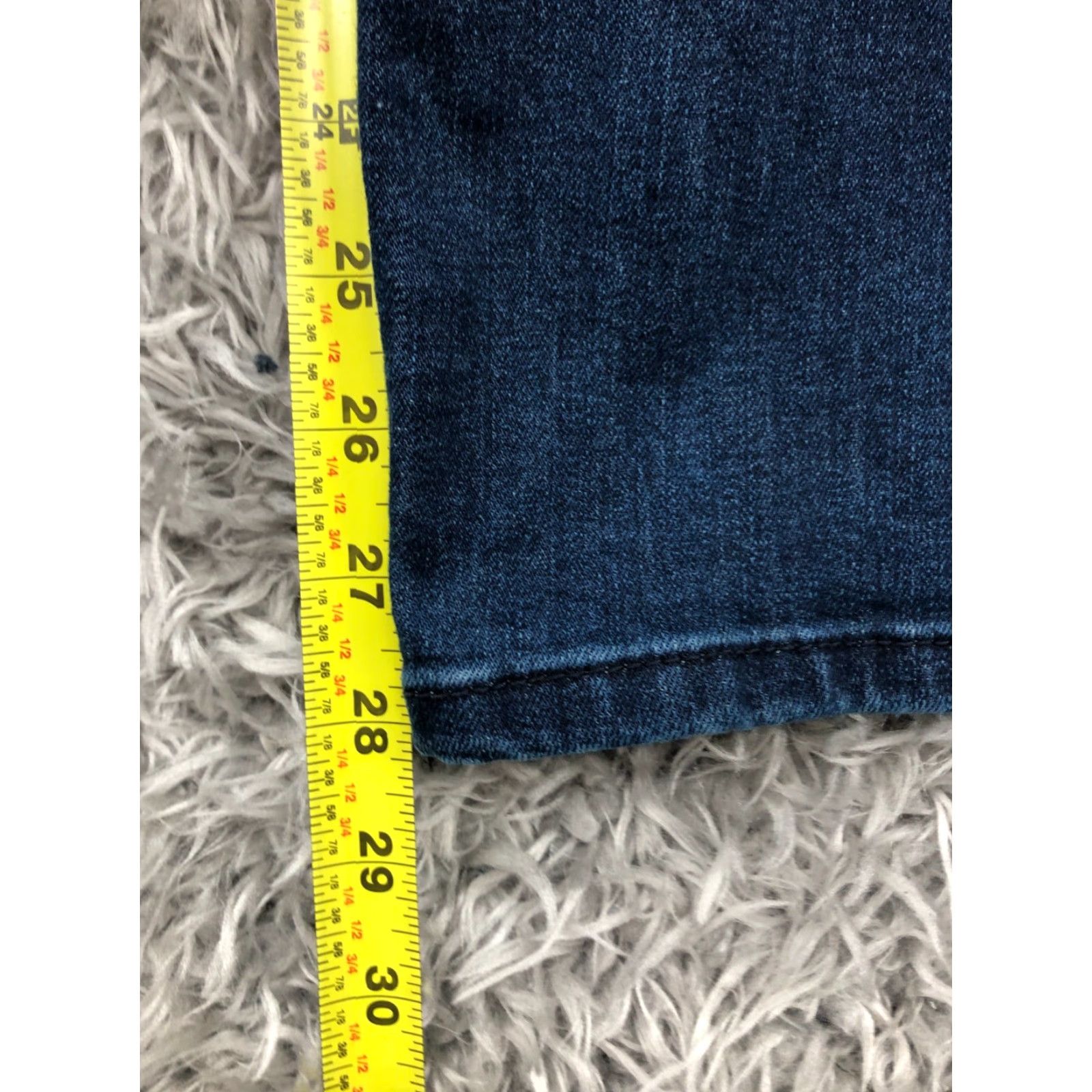 Vintage JACHS New York Jeans - 40x29 - Mens Straight Regular Fit Blue Denim Mid Rise 5-Pocket Cotton Blend Waist 40 Inseam 29 - Classic American Style Size US 40 / EU 56 - 3 Thumbnail