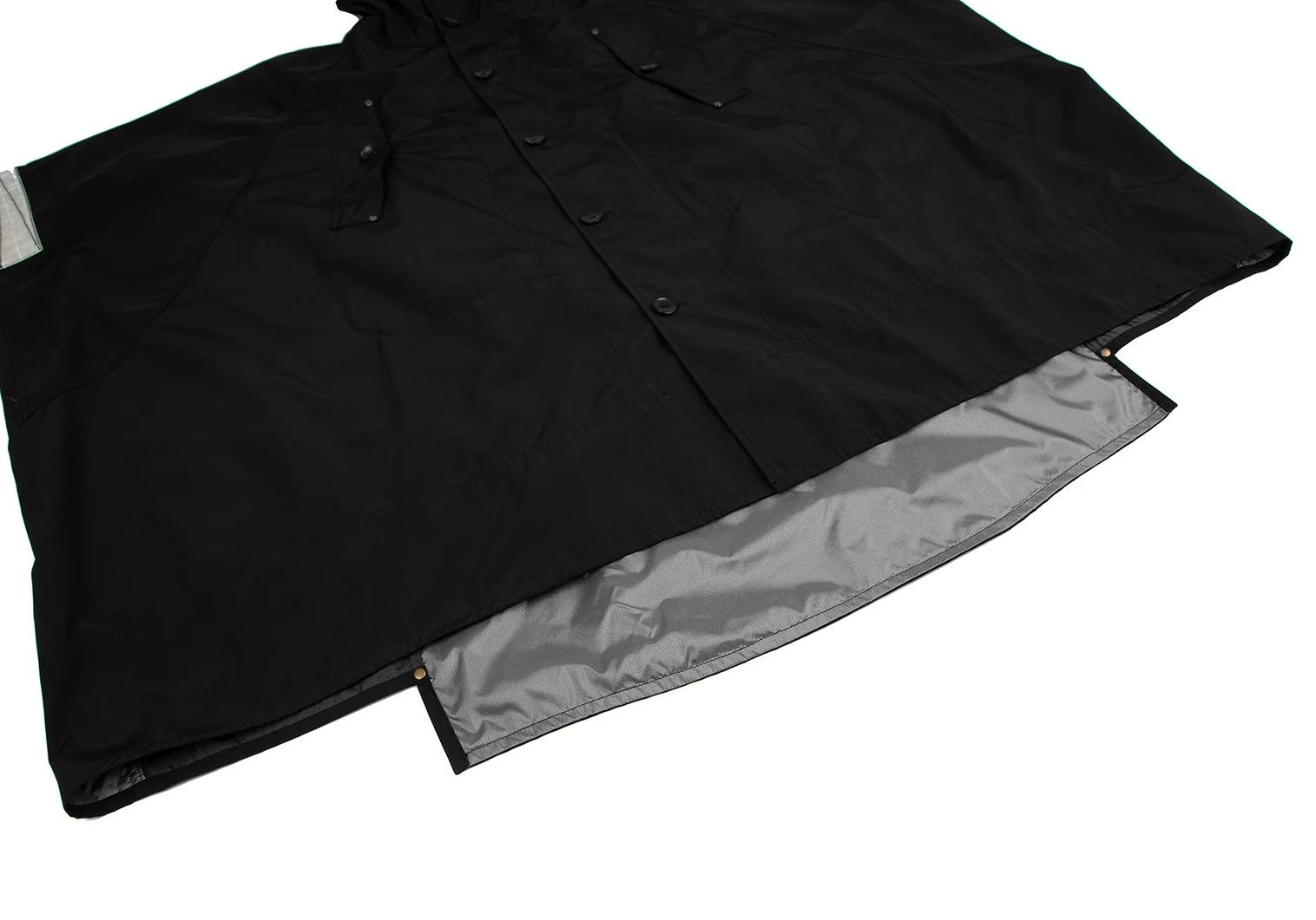 Junya Watanabe Oversized Reflective Coat in Black, Size S Size US S / EU 44-46 / 1 - 8 Thumbnail