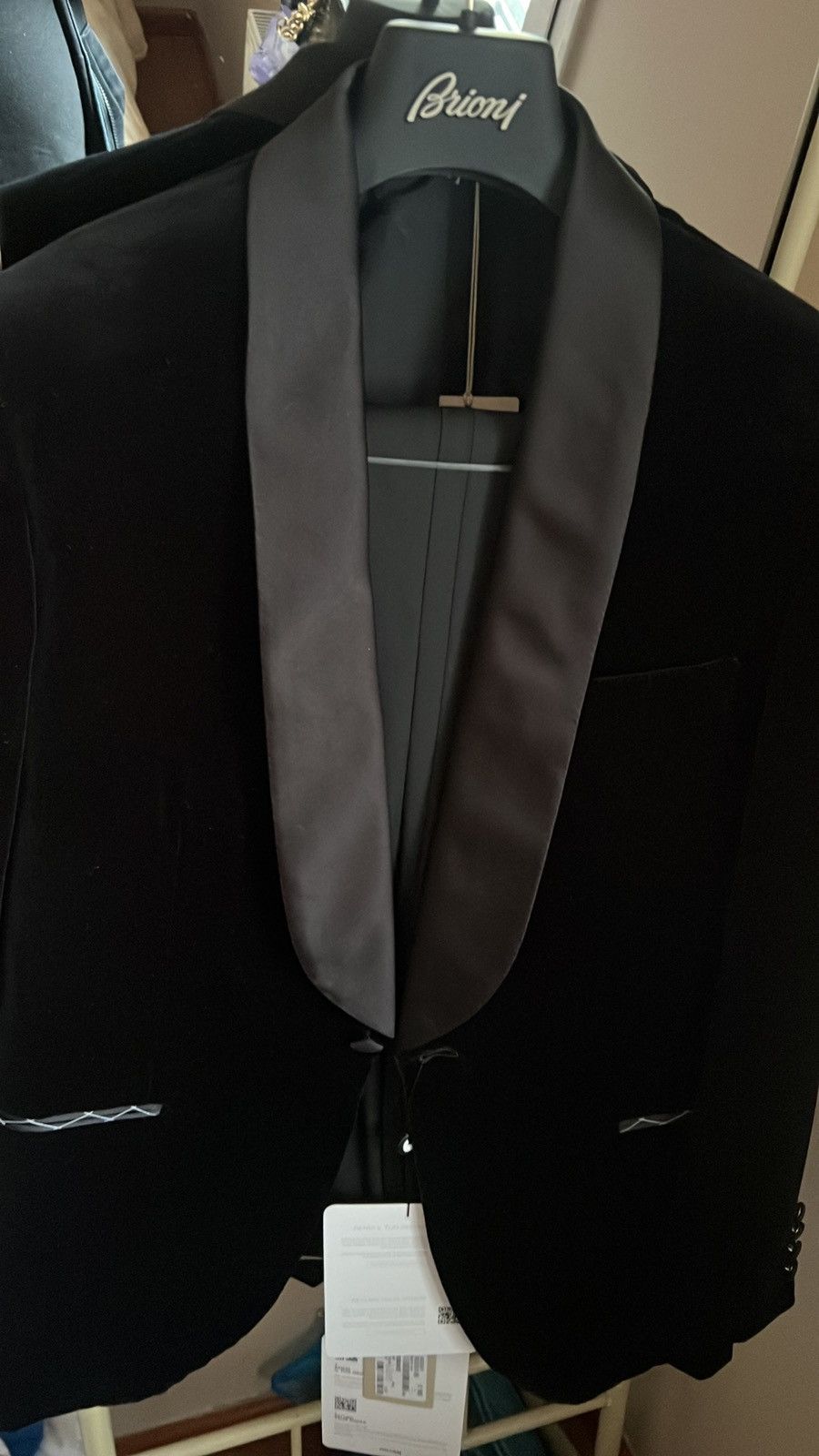 Brioni Brioni Brad Pitt Signature ‘Virgilio tuxedo’ Size 52R - 11 Thumbnail