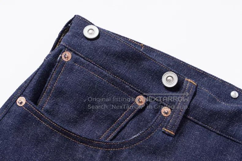 The Real McCoy's The Real McCoys Naturally dyed jeans Size US 34 / EU 50 - 6 Thumbnail