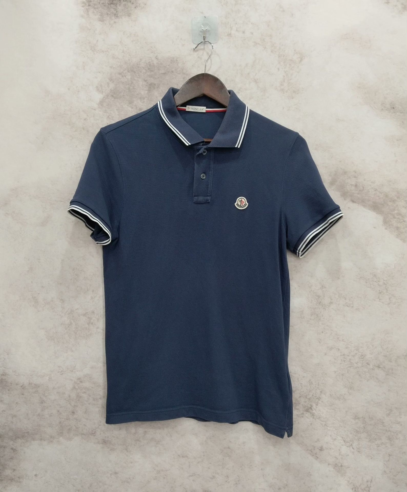Moncler Moncler Polo S Men Size US S / EU 44-46 / 1 - 1 Thumbnail
