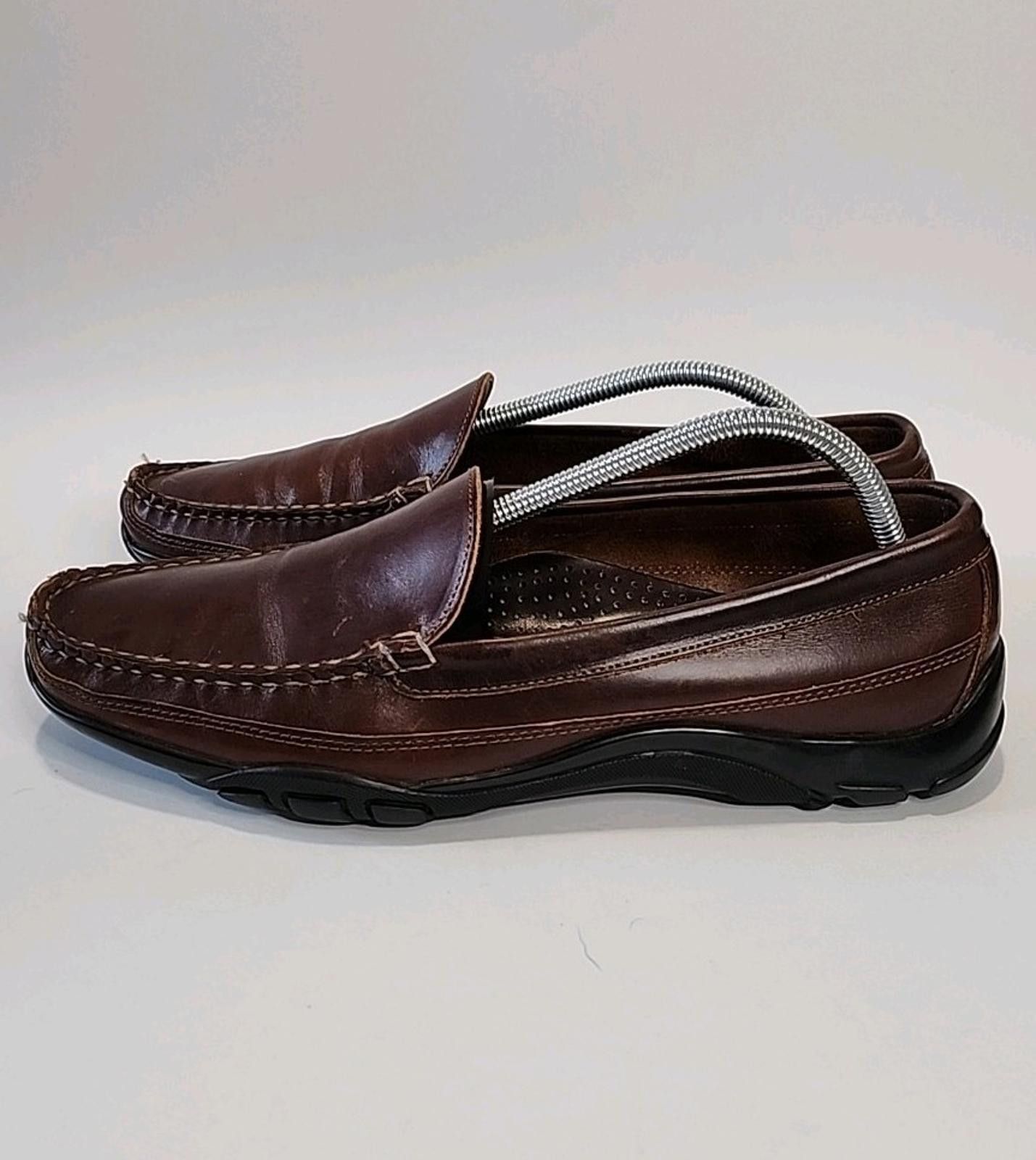 Allen Edmonds Allen Edmonds Boulder Men's US10.5 Brown Leather Moccasin Size US 10.5 / EU 43-44 - 2 Thumbnail