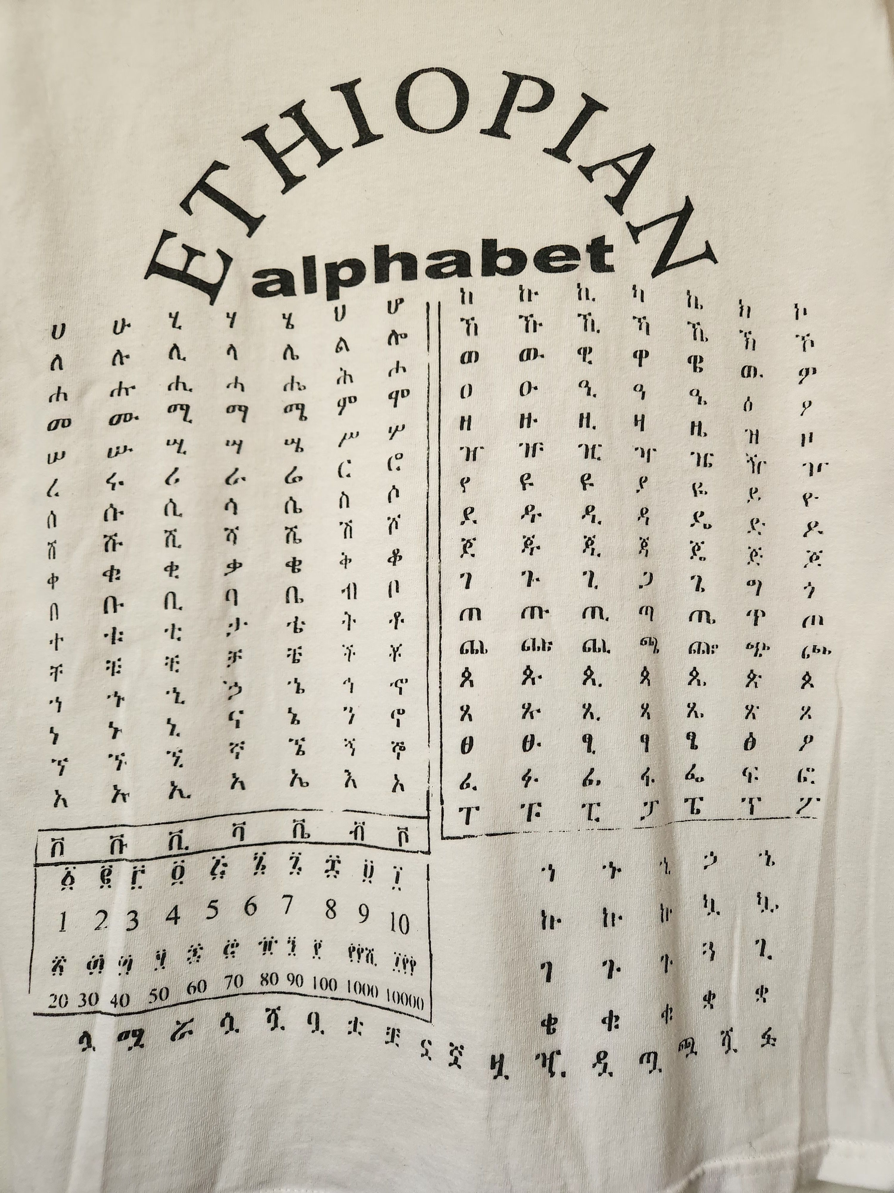 Hanes Hanes Ethiopian White Tee Size US S / EU 44-46 / 1 - 3 Thumbnail