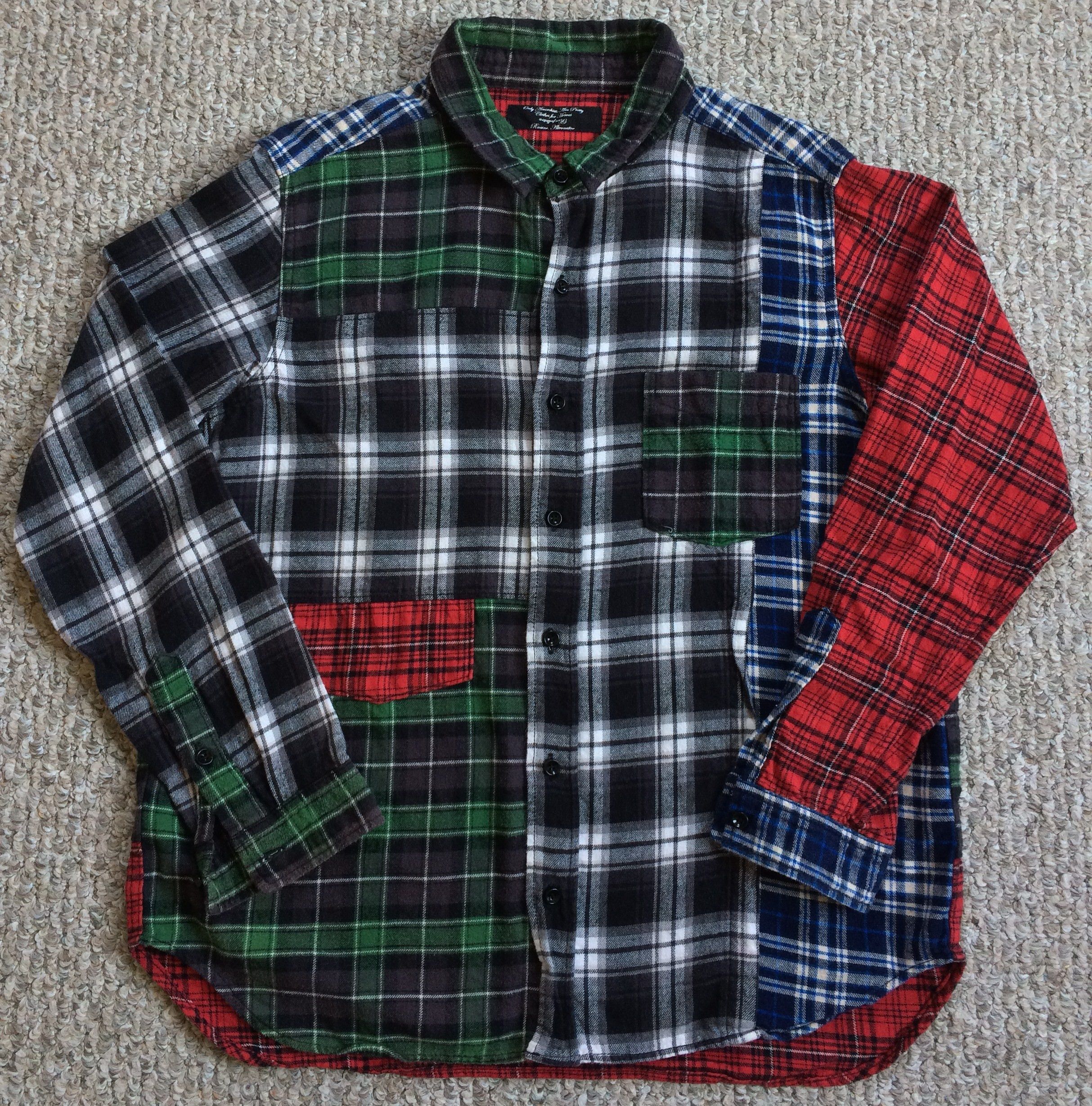 RNA Rebuild Button Up Flannel Shirt