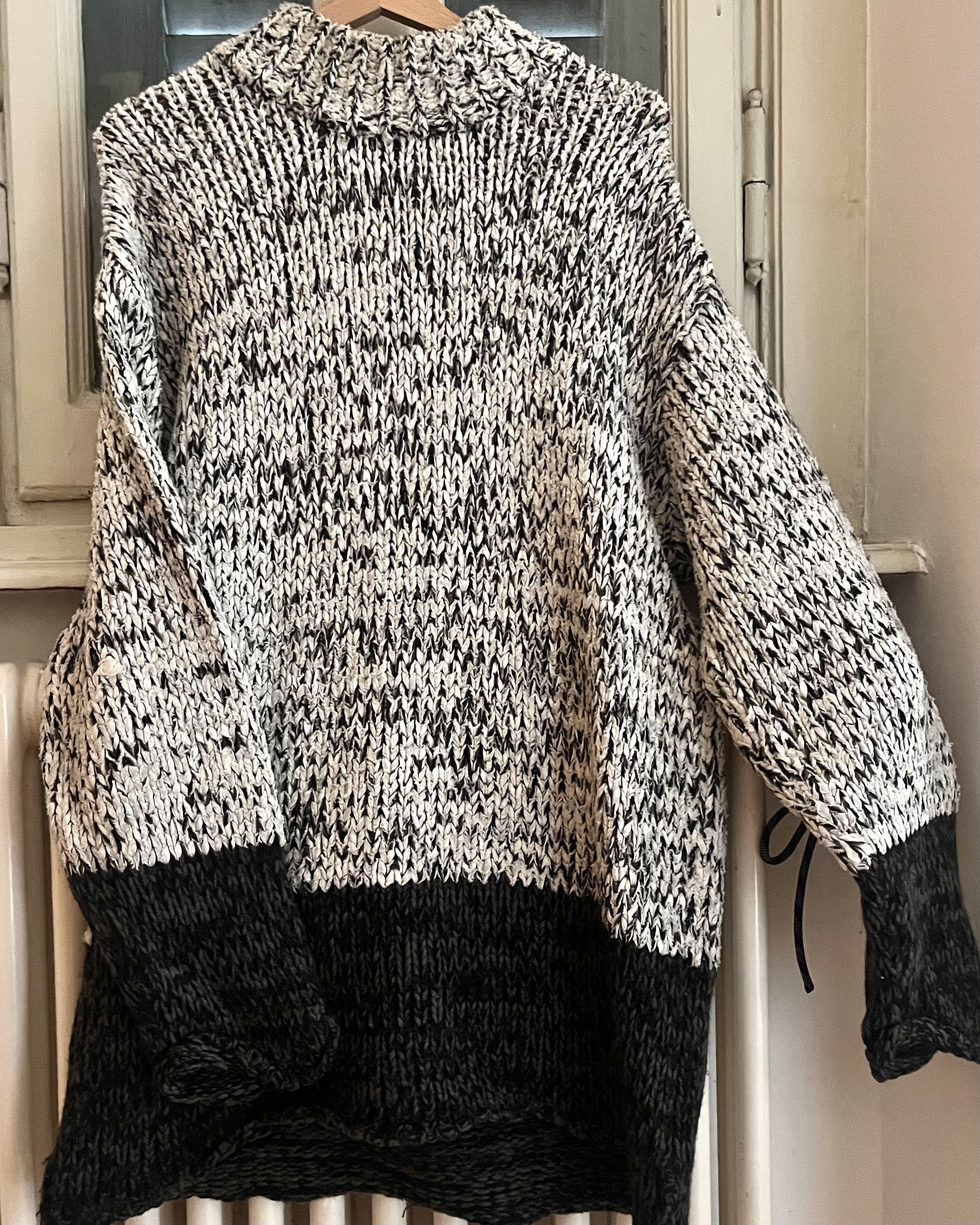 Issey Miyake *Rare* FW95 Issey Miyake Main Line Chunky Unisex Sweater Size US M / EU 48-50 / 2 - 2 Thumbnail