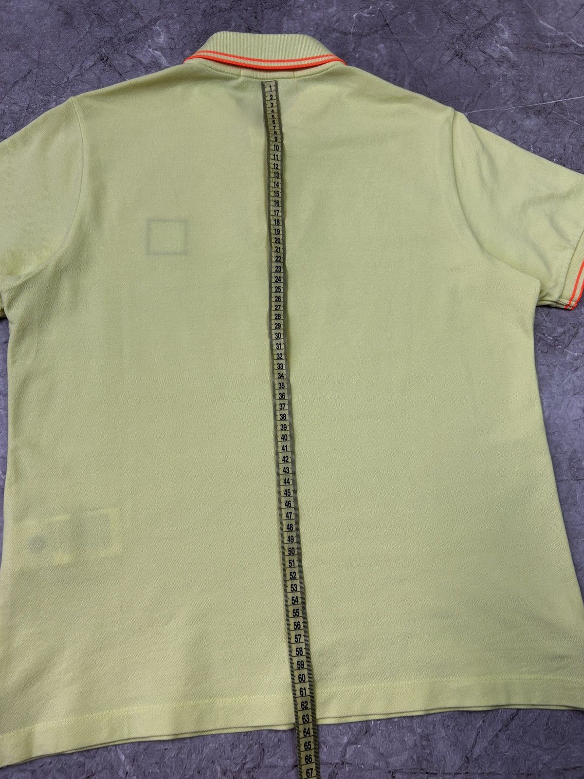 Stone Island Vintage Polo Stone Island Box Logo Tee Yellow T-shirt Size US M / EU 48-50 / 2 - 15 Thumbnail