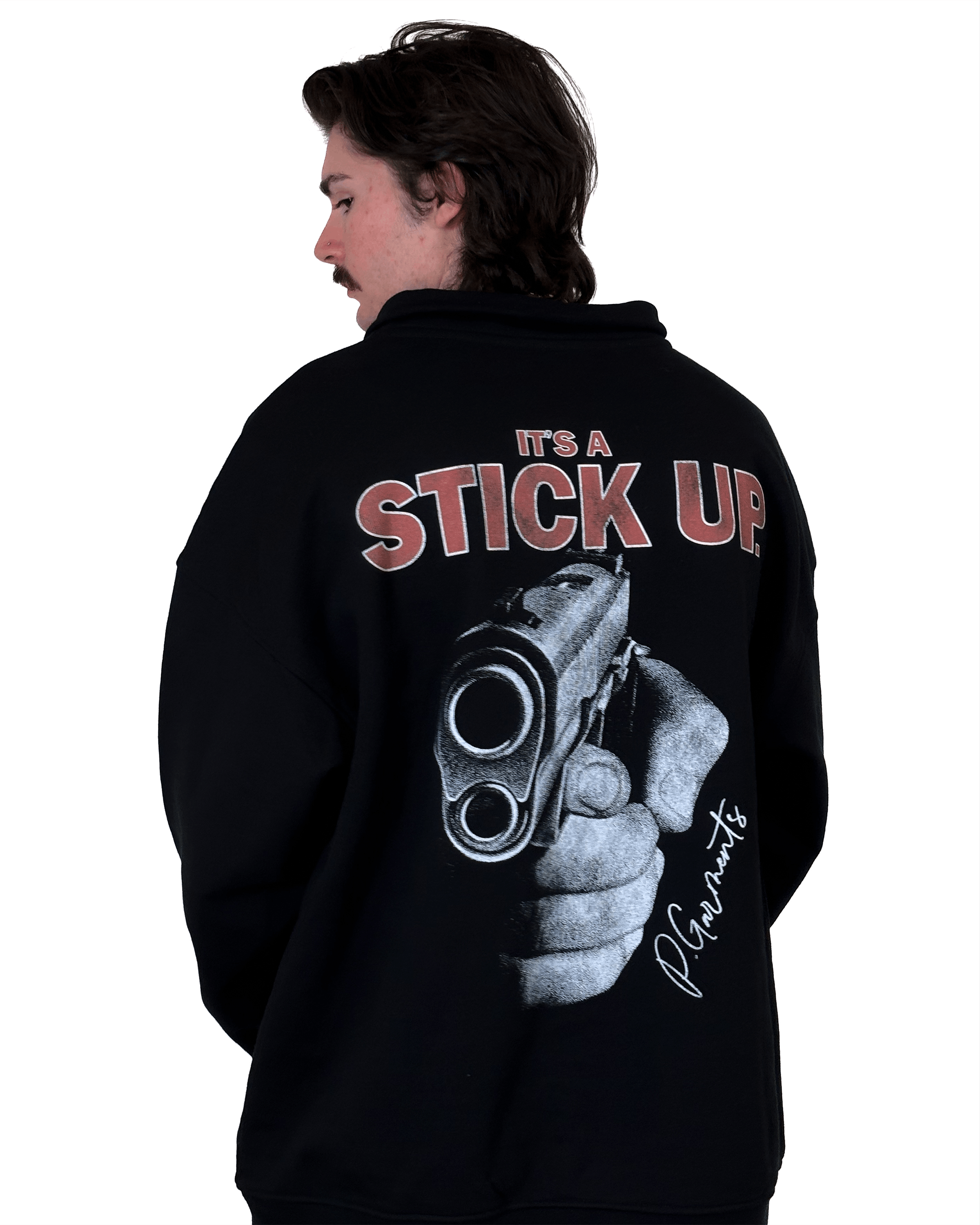 PHASE Garments Stick Up Quarter-Zip Sweatshirt Size Medium Size US M / EU 48-50 / 2 - 6 Thumbnail