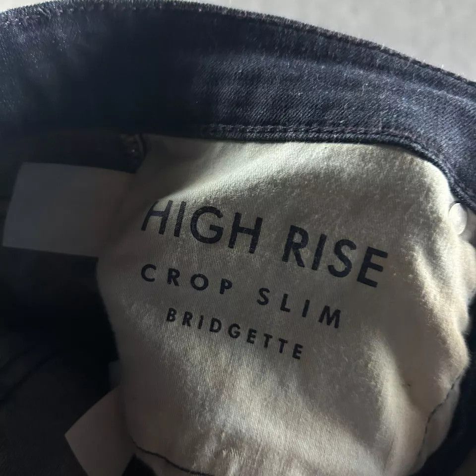 Lucky Brand Lucky Brand Jeans Womens 0/25 High Rise Crop Slim Bridgette Size 25" / US 0 / IT 36 - 7 Thumbnail