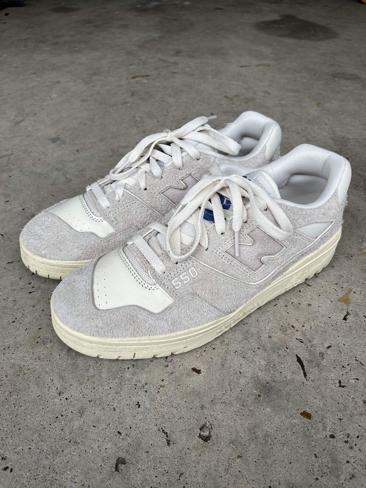 Aime Leon Dore × New Balance Aime Leon Dore - New Balance 550 ‘Grey Suede’ Size US 10 / EU 43 - 1 Thumbnail