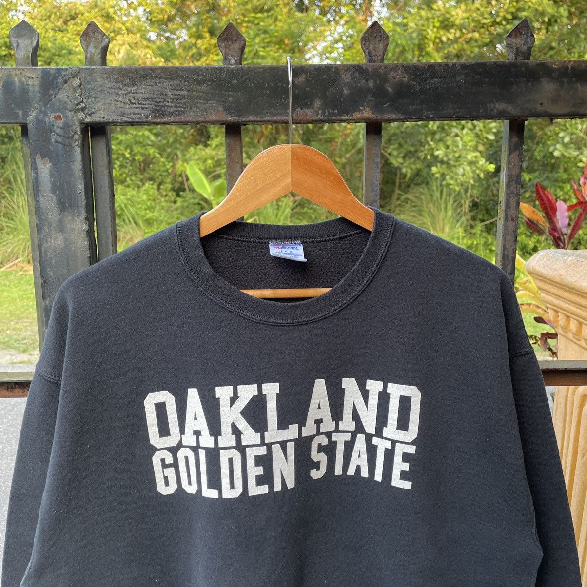Other 🔥Vintage Oakland Golden State Big Spellout Sweatshirts Size US M / EU 48-50 / 2 - 4 Thumbnail