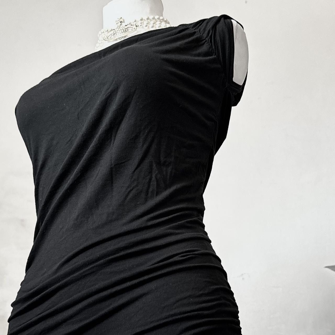 Vintage Stunning Avant - Garde draped top/ blouse Size S / US 4 / IT 40 - 3 Thumbnail