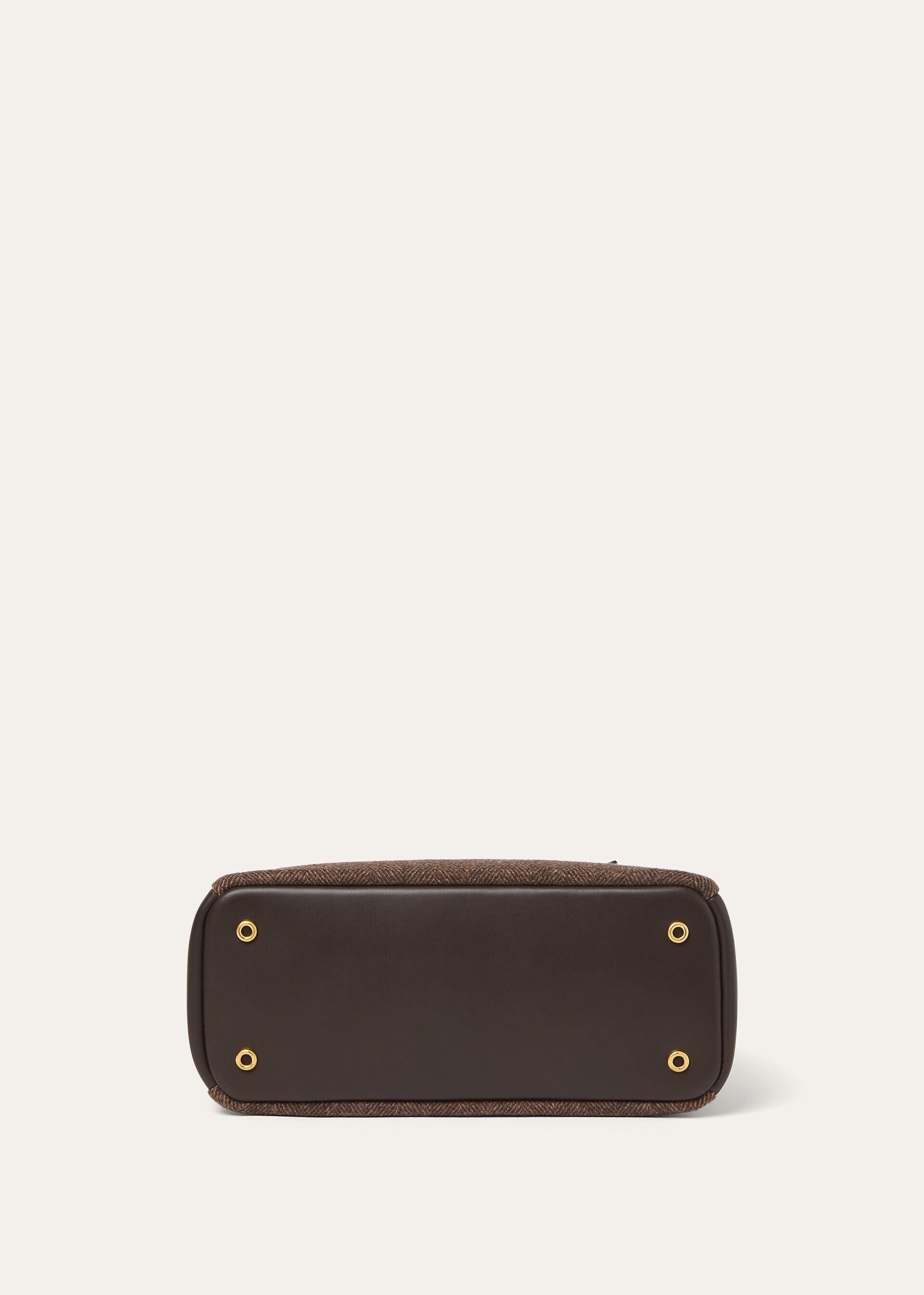 Loro Piana os11x0426 FAR0734 Size: OS / Small Needle Bag in Brown Size ONE SIZE - 4 Thumbnail