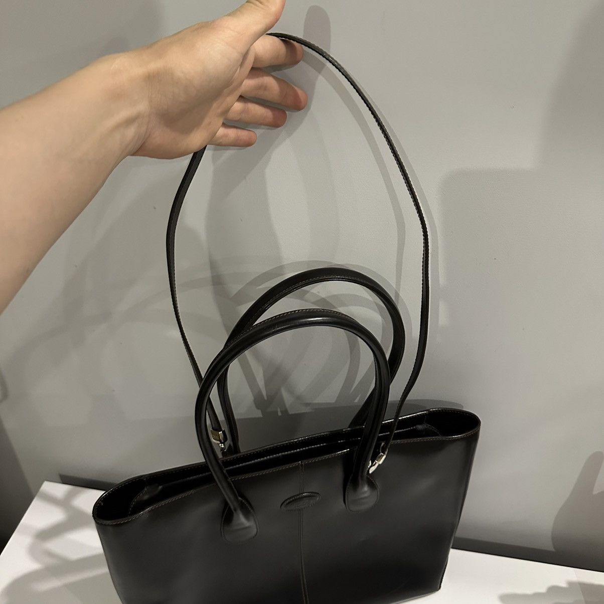 Tod's Tod’s Women’s Leather Black Tote Bag Size ONE SIZE - 20 Thumbnail