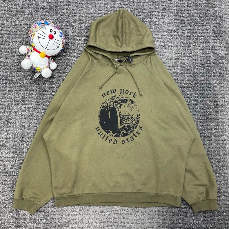 Raf Simons Raf Simons Archive Green Hoodie- Size US M / EU 48-50 / 2 - 1 Thumbnail