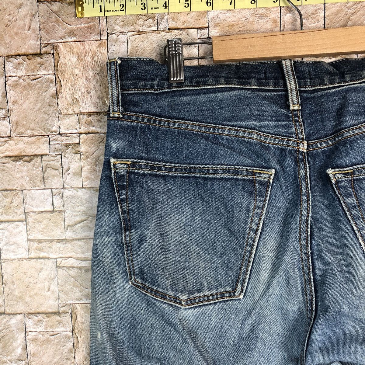 Uniqlo Uniqlo vintage Jeans faded Blue Denim Pants #7578 Size US 32 / EU 48 - 19 Thumbnail