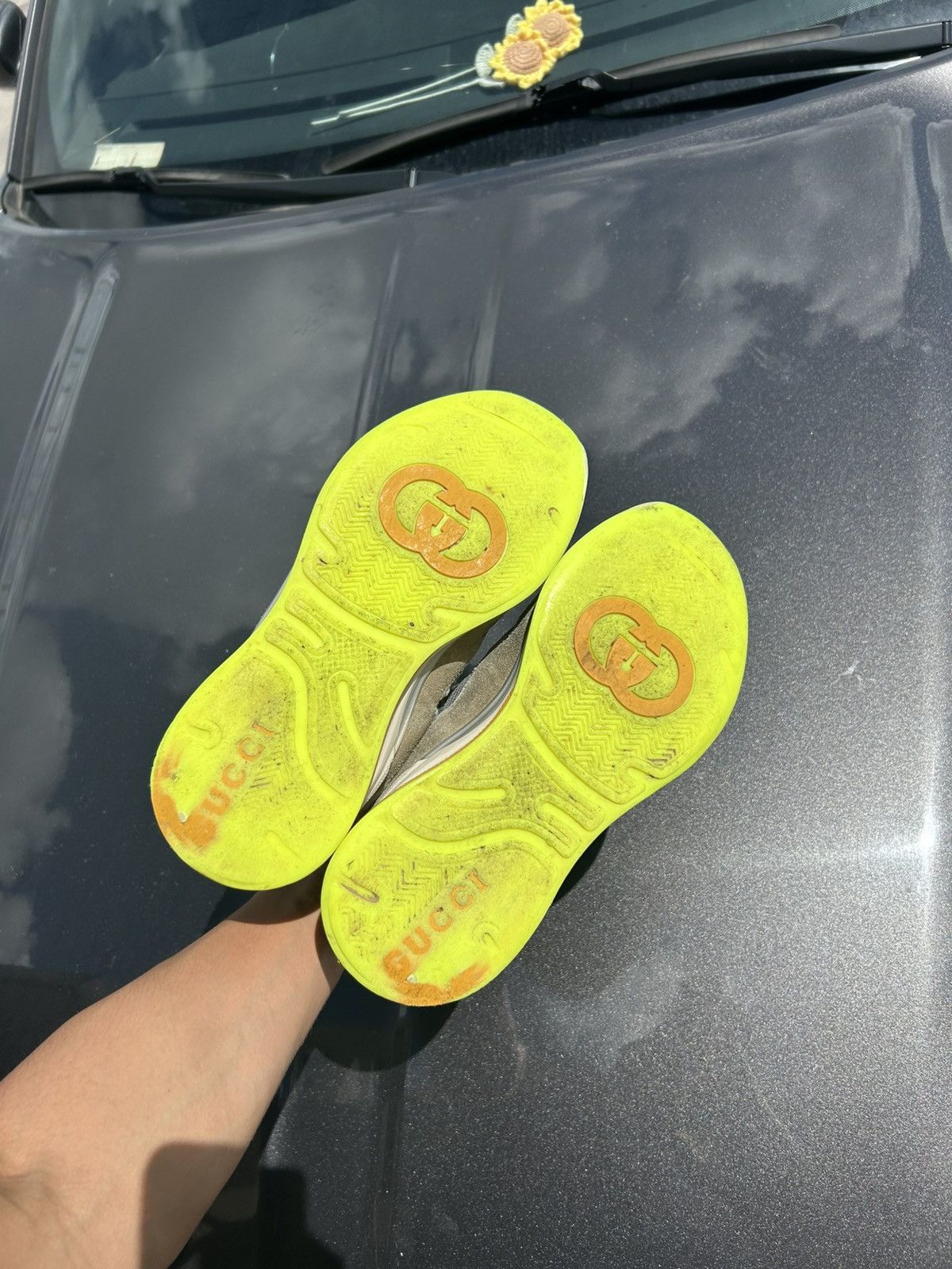 Gucci Gucci ultrapace silver Size US 8 / EU 41 - 5 Thumbnail