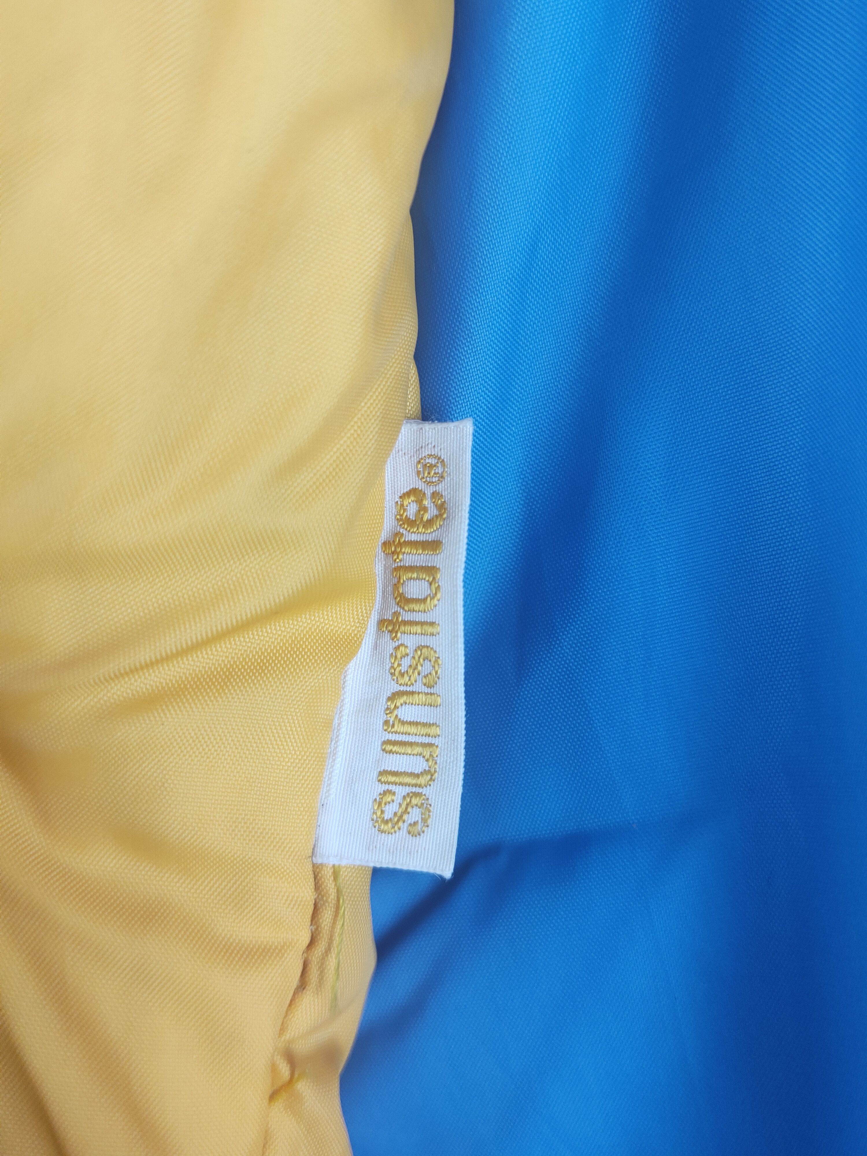 Mizuno Russell Athletic-Mizuno Yellow Blue Hoodie Sweaters #W1198 Size US M / EU 48-50 / 2 - 8 Thumbnail