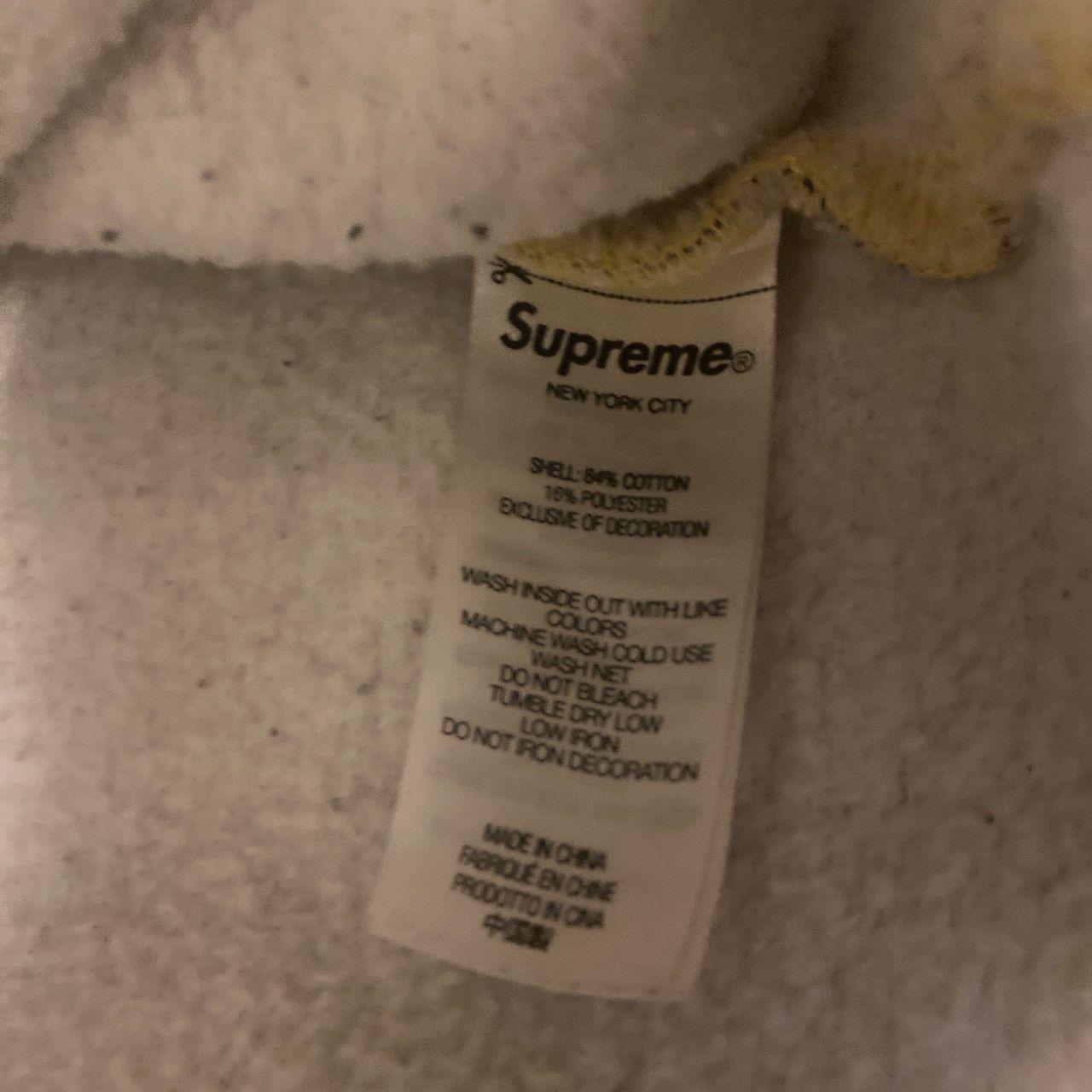 Supreme Supreme Fire Zip Up Hooded Sweatshirt 'Multicolor' Size US L / EU 52-54 / 3 - 4 Thumbnail
