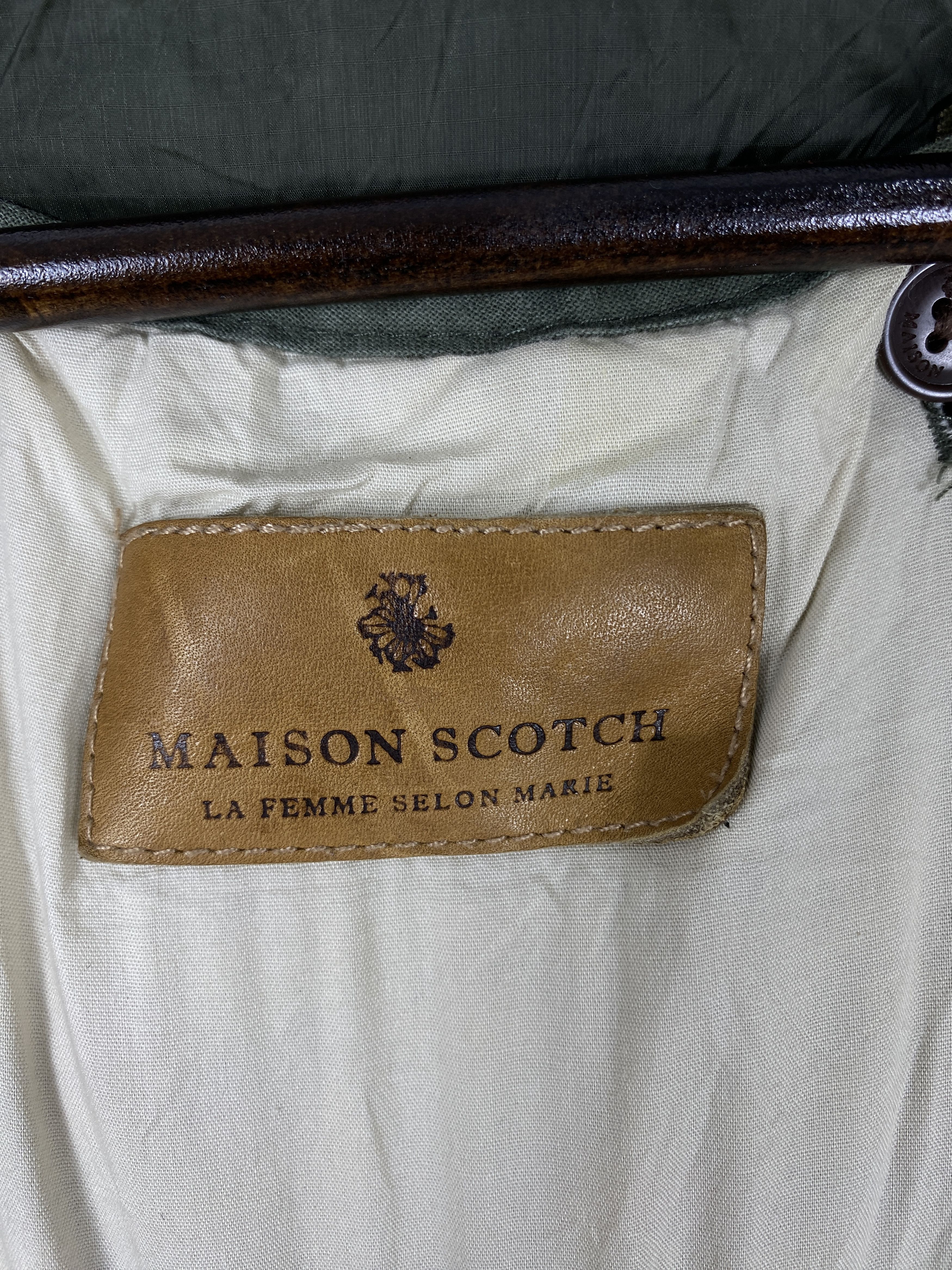 Japanese Brand Vintage Maison Scotch Hoodie Fleece Lining Parkas J2181 Size US S / EU 44-46 / 1 - 13 Thumbnail