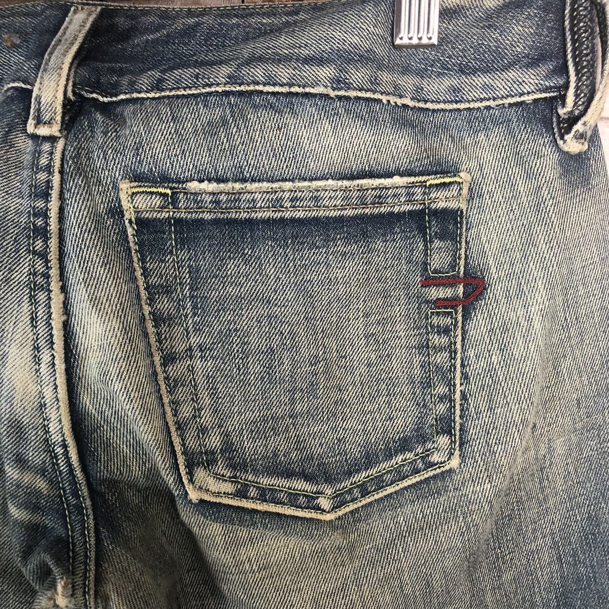 Diesel Diesel made in italy faded Blue ripped Denim Pants #A62 Size 28" / US 6 / IT 42 - 19 Thumbnail